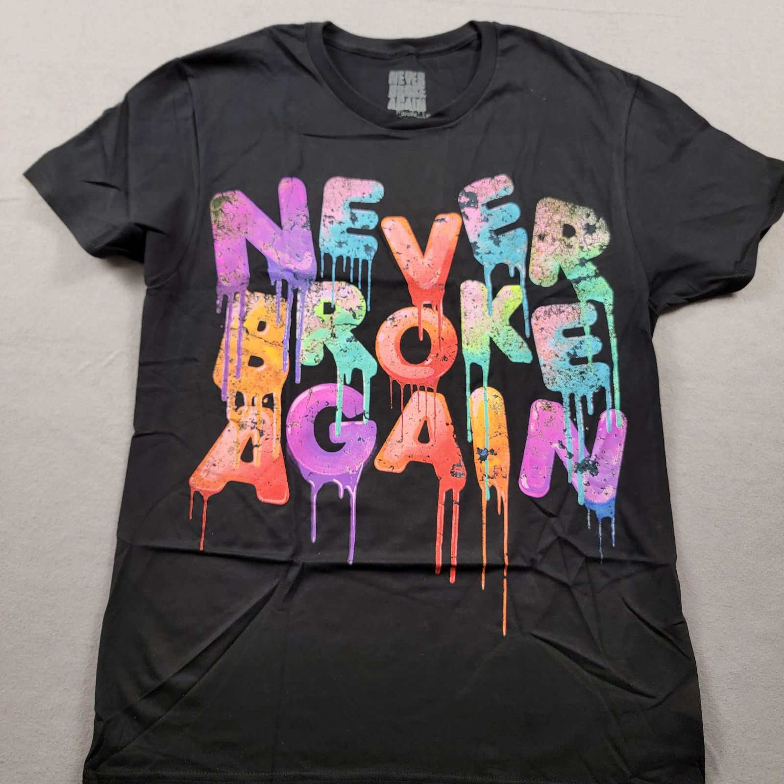 NBA Young Boy Never Broke Again Graffiti Tshirt Black Sz M Size US M / EU 48-50 / 2 - 1 Thumbnail