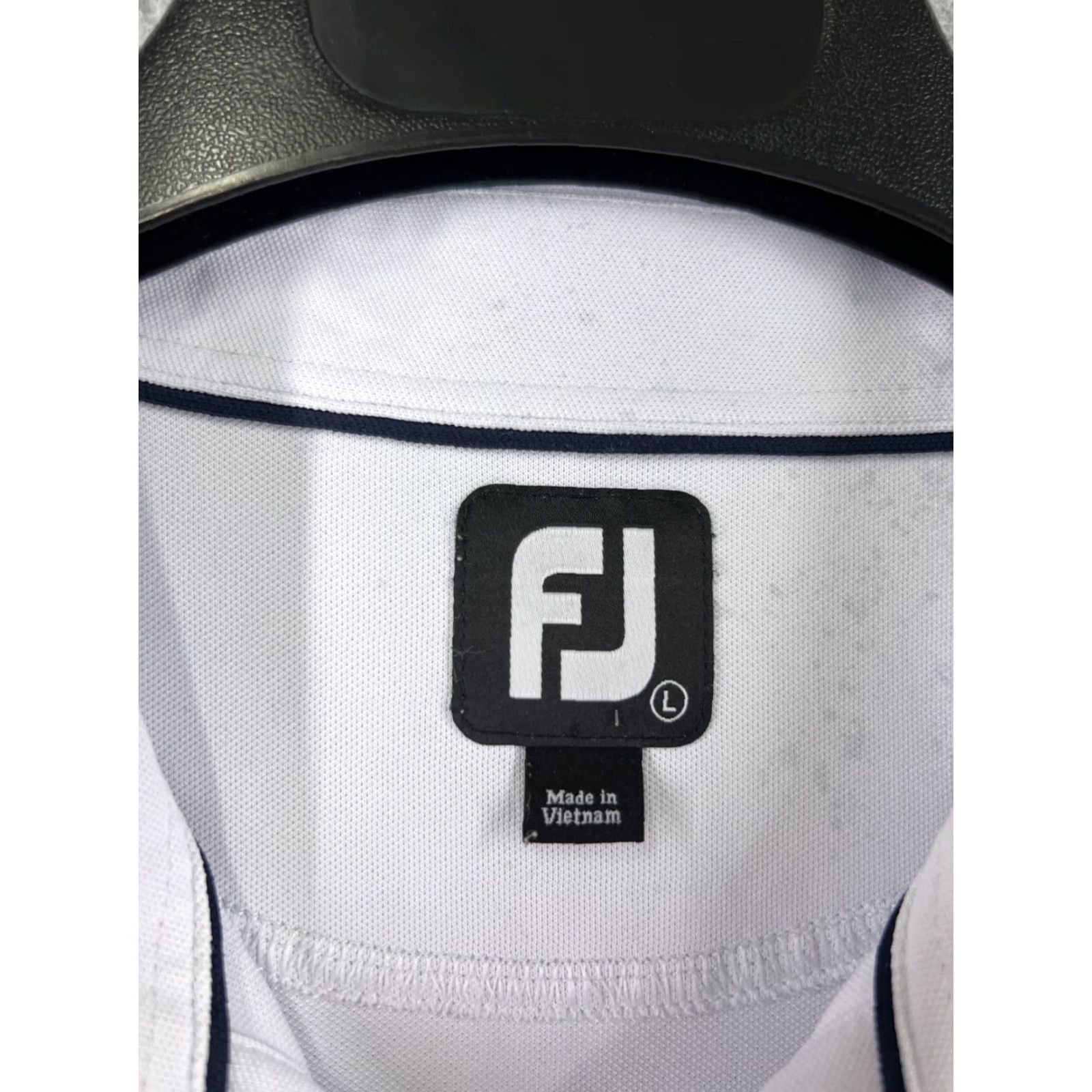 Footjoy FootJoy Polo Shirt Mens Large White Short Sleeve Golf Polo Shirt Golfer Logo 90s Golfing Footjoy FJ Womens Mens Boys Girls Size US L / EU 52-54 / 3 - 3 Thumbnail