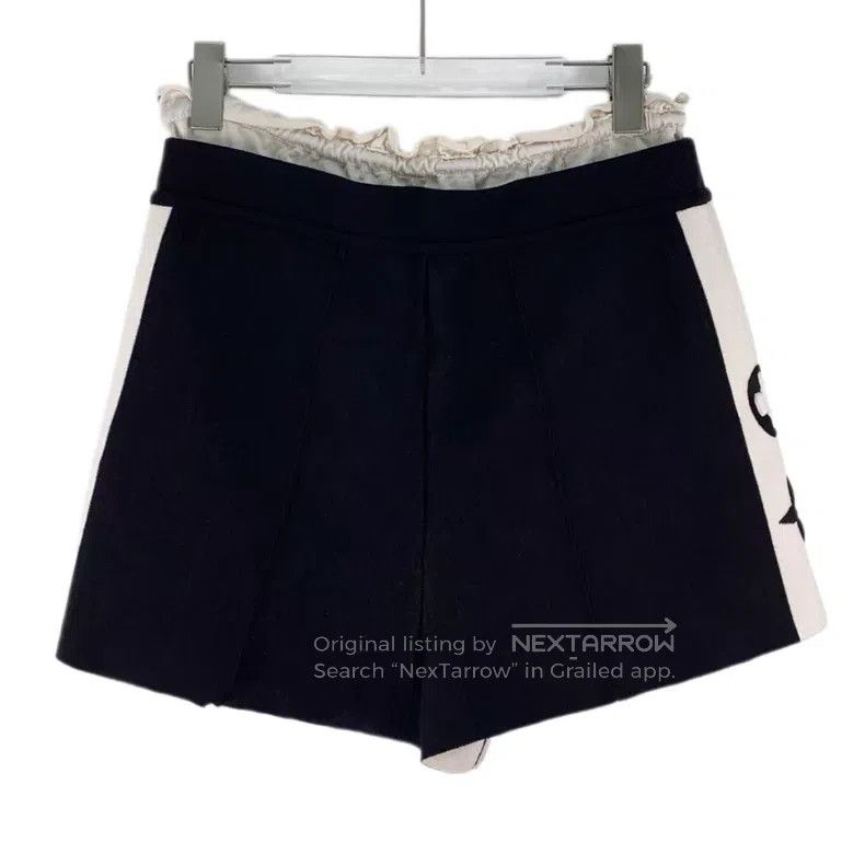 Louis Vuitton Louis Vuitton size l 22 black side stripe logo print drawst Size US 28 / EU 44 - 2 Thumbnail