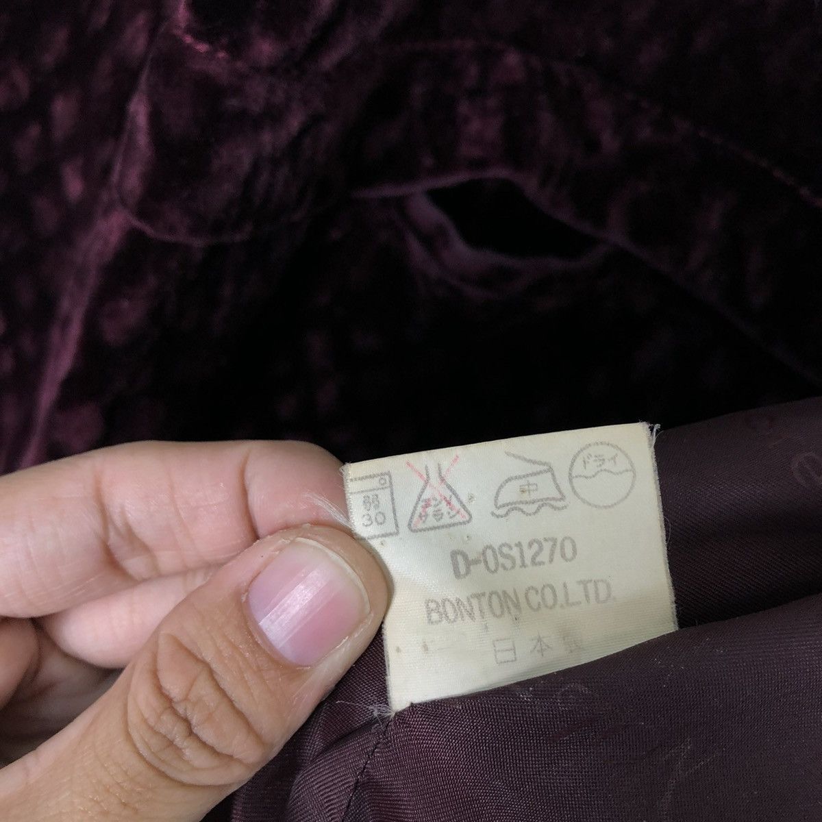 Japanese Brand 🔥90’s Vintage Velvet Bomber Jacket Granstonere japan Size US M / EU 48-50 / 2 - 18 Thumbnail