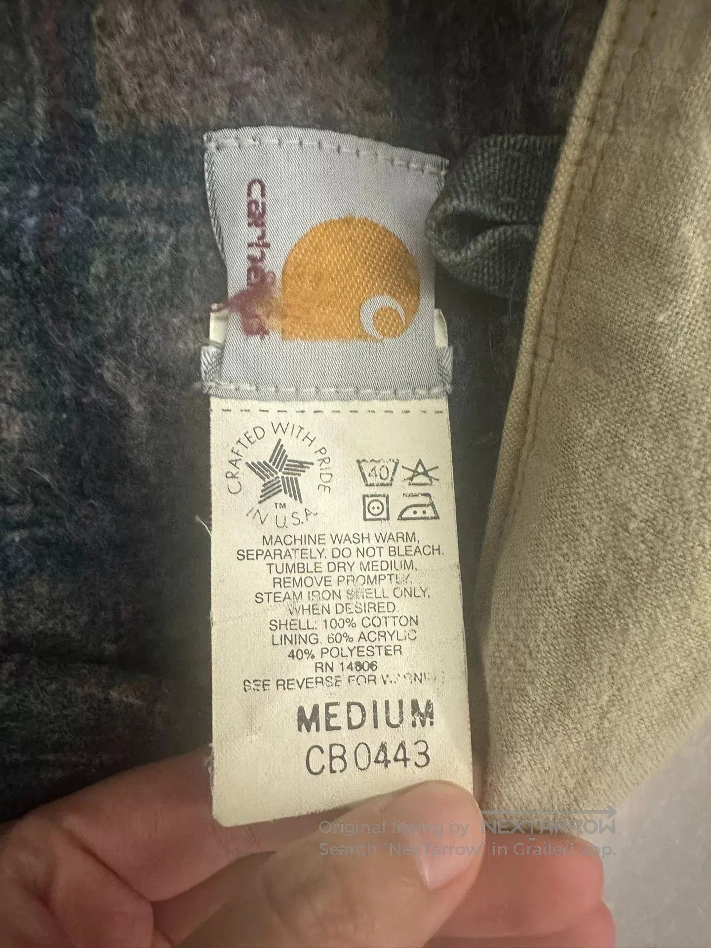 Carhartt Carhartt CB0443 C02 Michigan Jacket USA. Size US M / EU 48-50 / 2 - 3 Thumbnail