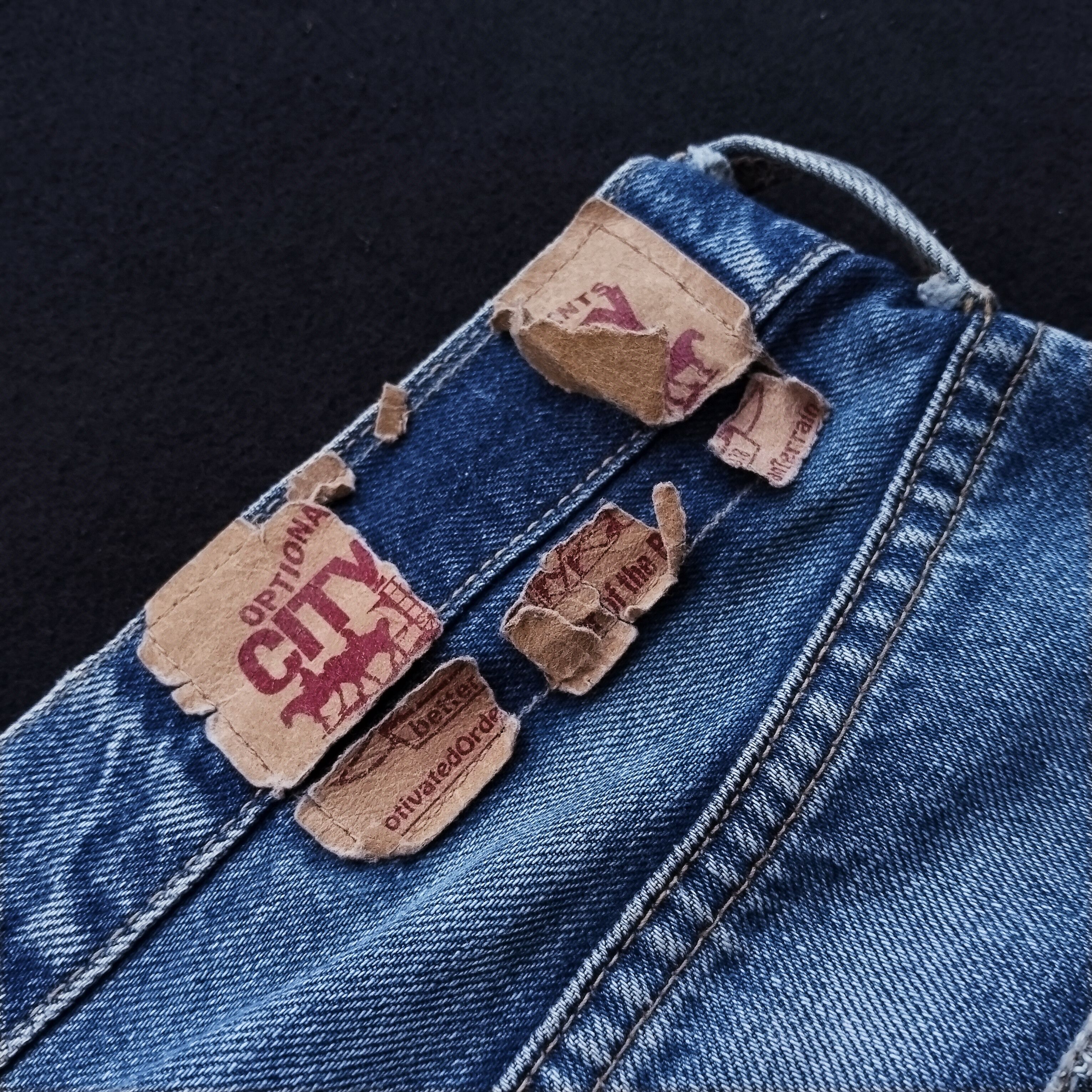 Bape Washed Baby Milo Denim Pants (2006) Size US 40 / EU 56 - 8 Thumbnail