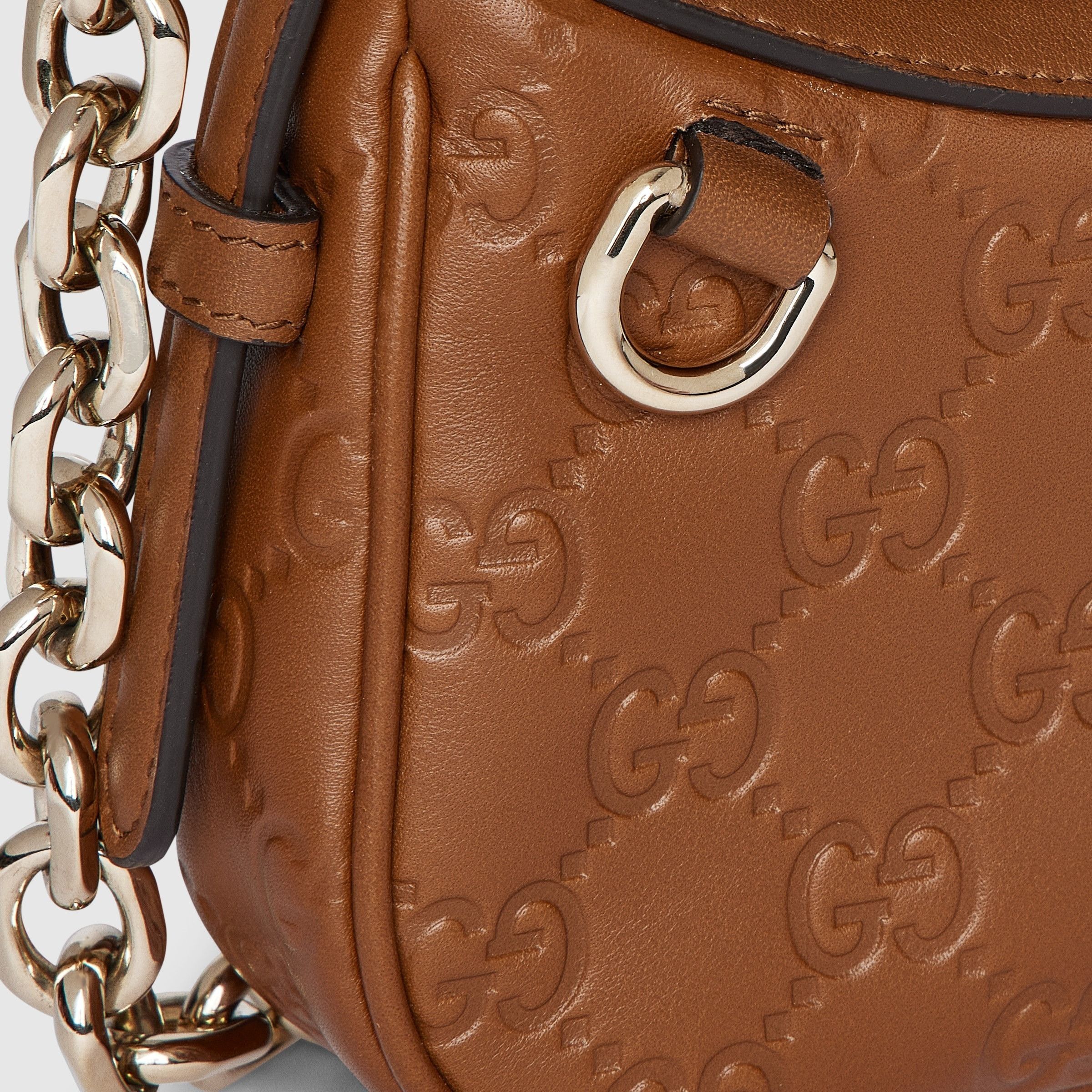 Gucci o1B3y1r0526 Size: OS / Monogram Mini Bag in Sundial Size ONE SIZE - 6 Thumbnail