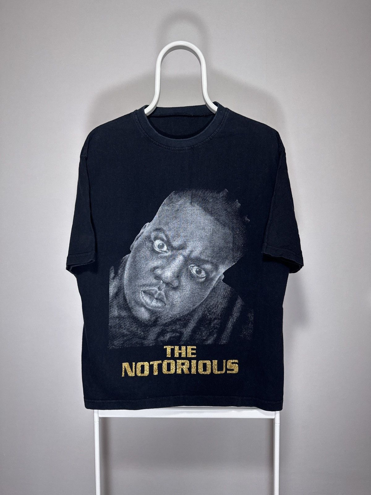 Rap Tees The Notorious BIG Vintage Big Logo Overprint Tshirt Size US M / EU 48-50 / 2 - 1 Thumbnail