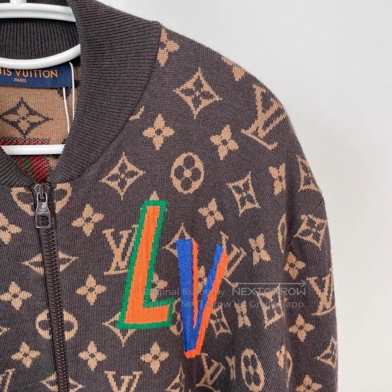 Louis Vuitton Louis Vuitton NBA Co-Branded Wool Zip Jacket Size US L / EU 52-54 / 3 - 9 Thumbnail