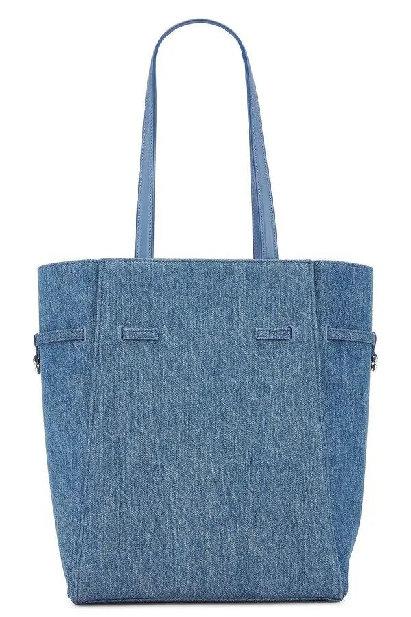 Givenchy o1w1db10525 Size: OS/Voyou Small North South Tote in Blue Size ONE SIZE - 2 Thumbnail