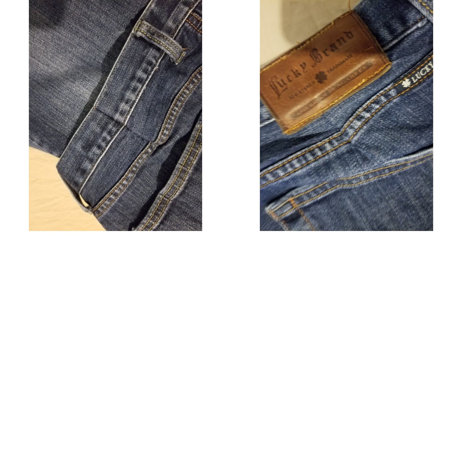 Lucky Brand Lucky Brand Pants Mens 36 Blue Jeans 36x30 Straight Relaxed Denim 34x28 Size US 36 / EU 52 - 8 Thumbnail