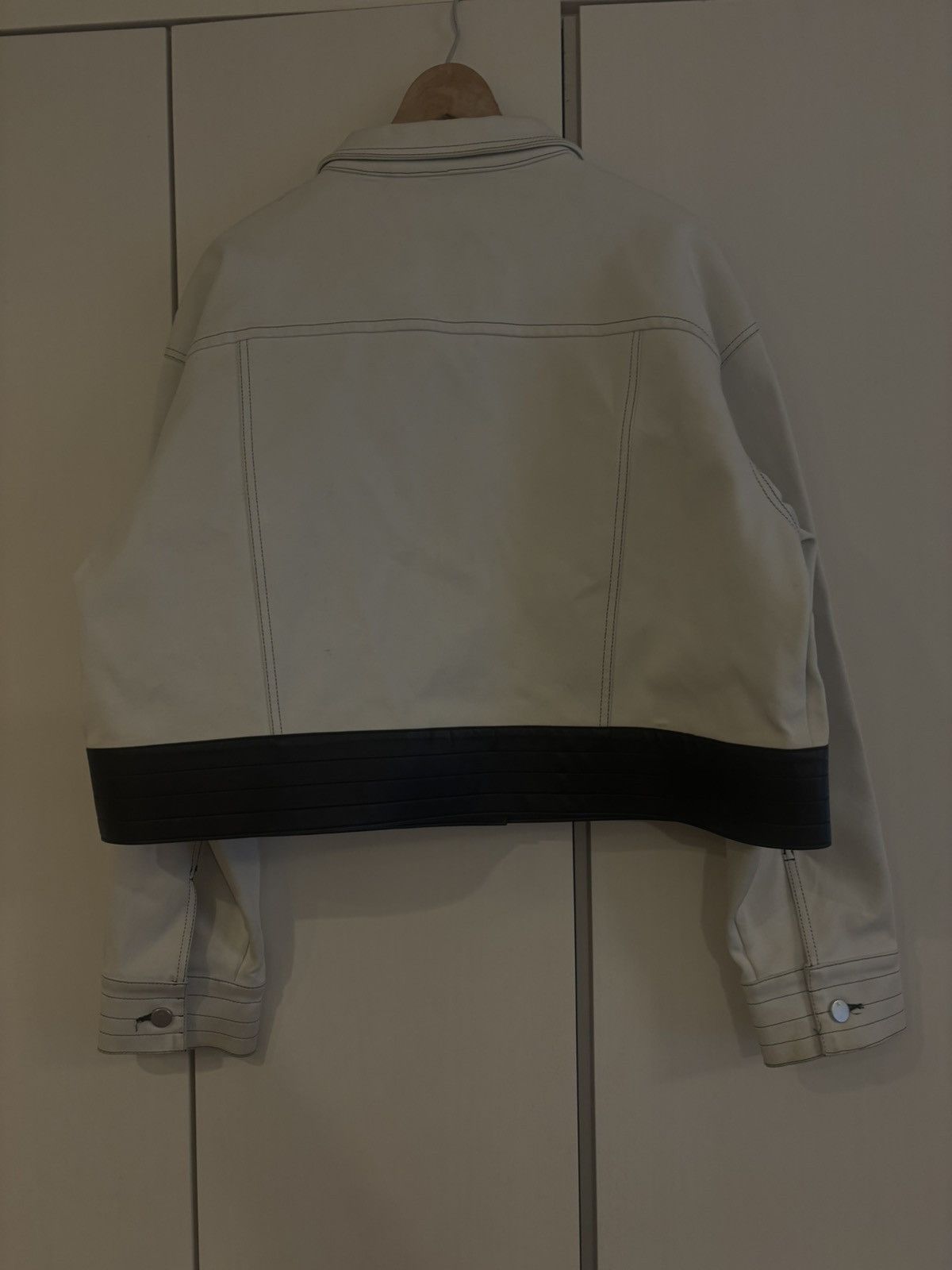 1017 ALYX 9SM 1017 ALYX 9SM Jacket w/ Imitation Leather Hem Size US M / EU 48-50 / 2 - 5 Thumbnail