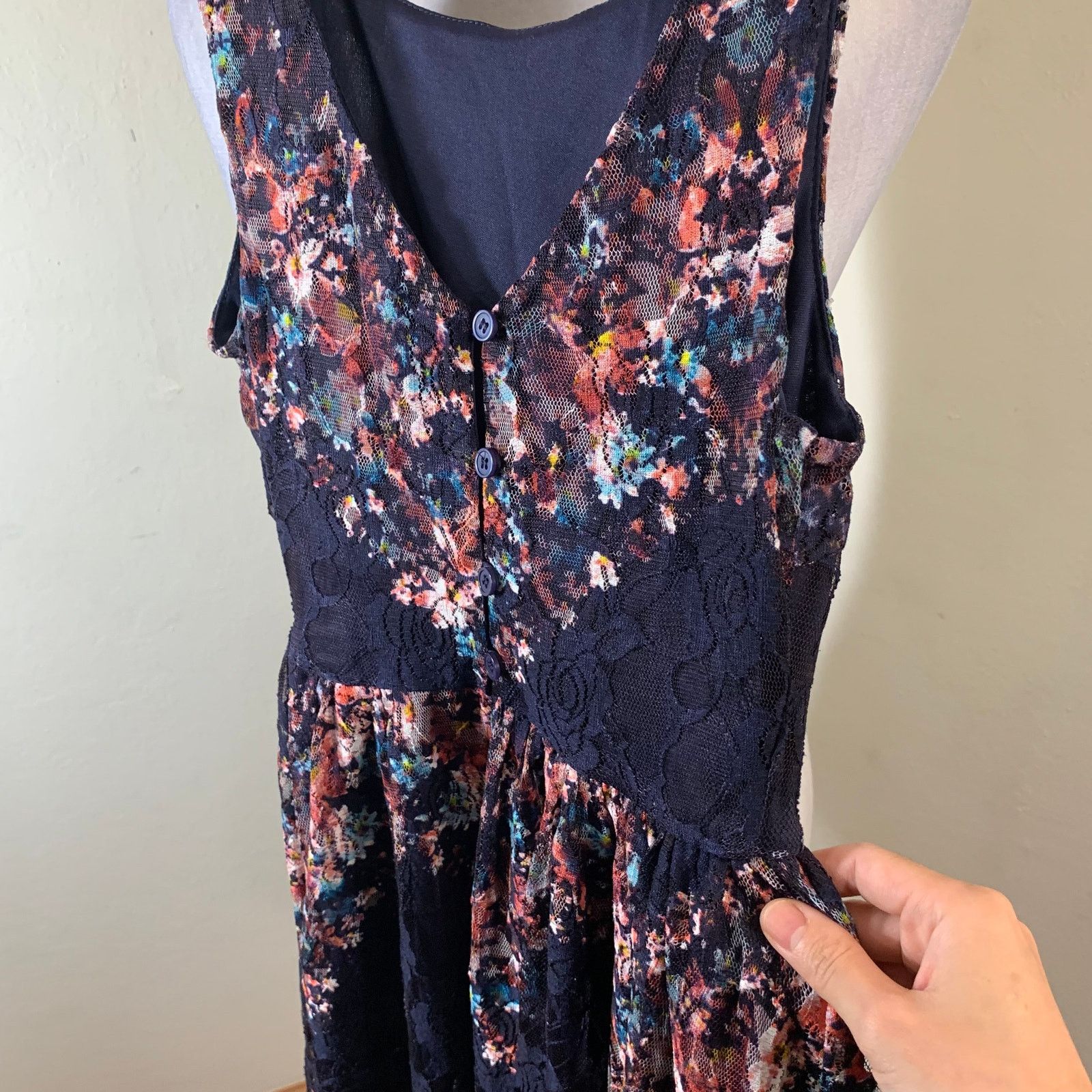 Other Love, Fire Women Lace Dress size S Size S / US 4 / IT 40 - 7 Thumbnail