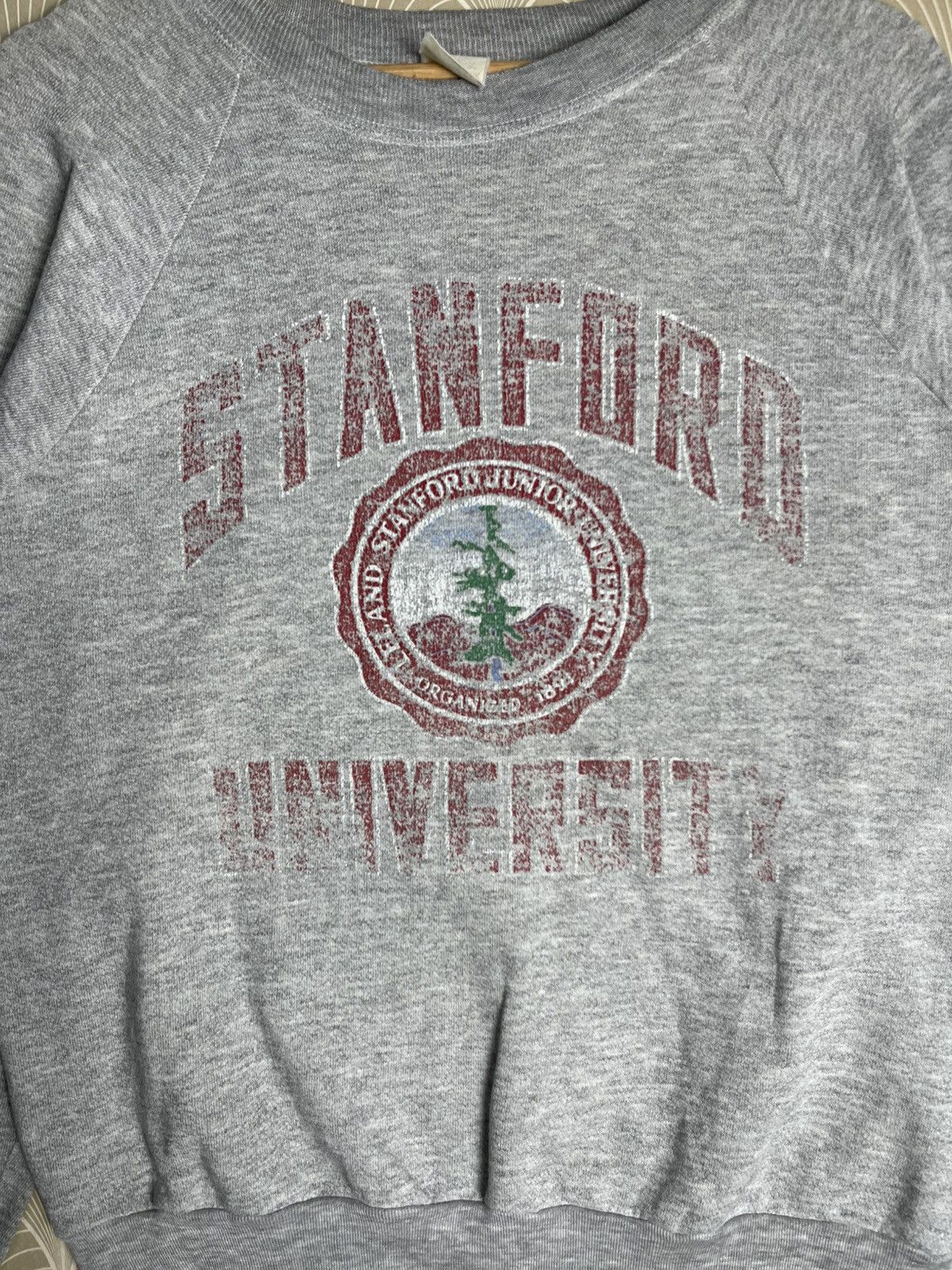Fruit Of The Loom × Vintage VINTAGE STANFORD UNIVERSITY CREWNECK 50/50 ALMOST PAPERTHIN Size US L / EU 52-54 / 3 - 5 Thumbnail