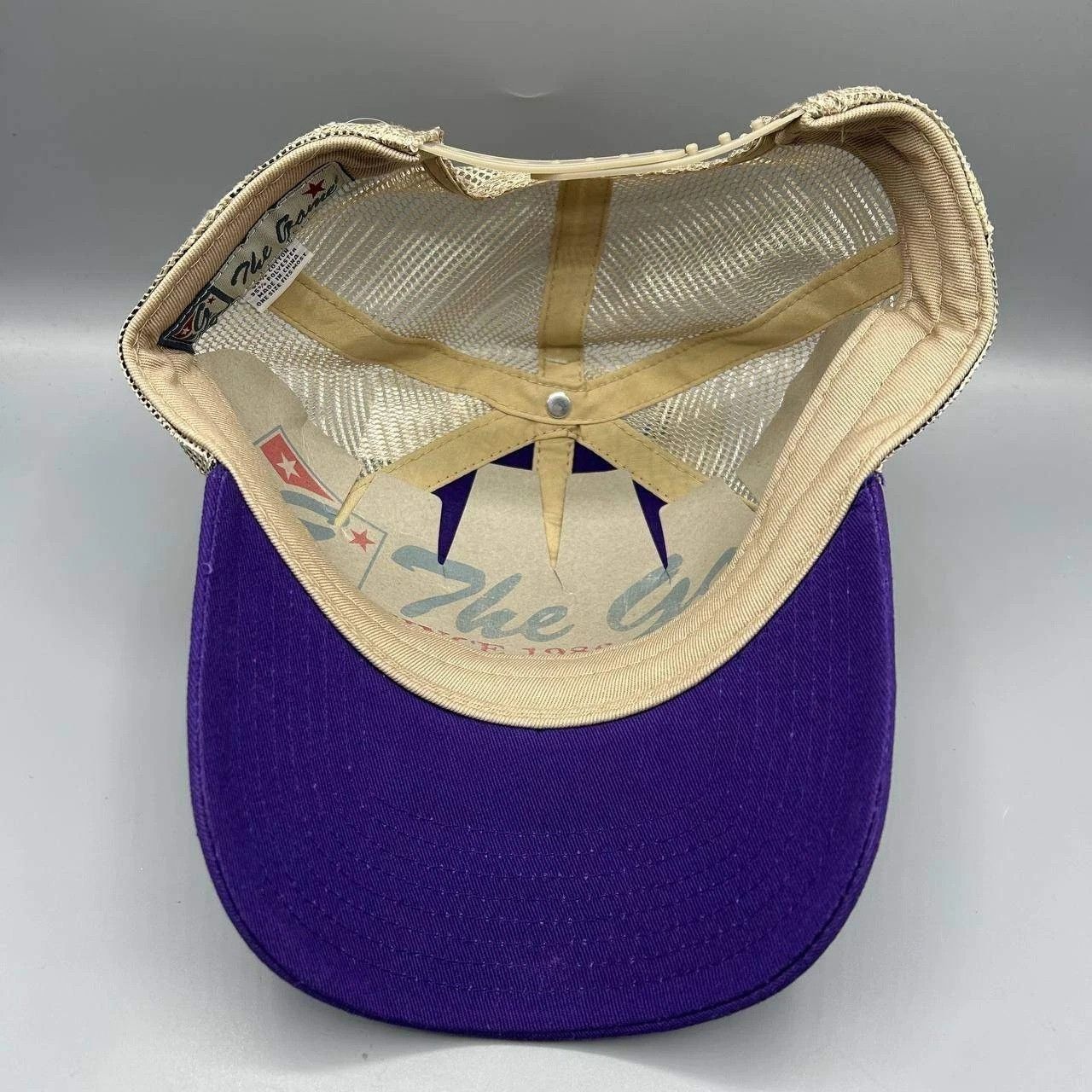 The Game Vintage James Madison University Trucker Hat NCAA Snap Back Size ONE SIZE - 2 Thumbnail