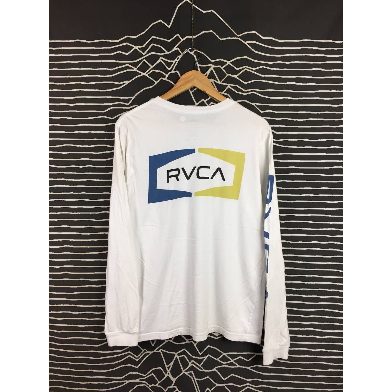 RVCA × Vintage RVCA Big Logo Regular Fit Surf Skate Longsleeve Tee Size US L / EU 52-54 / 3 - 2 Thumbnail