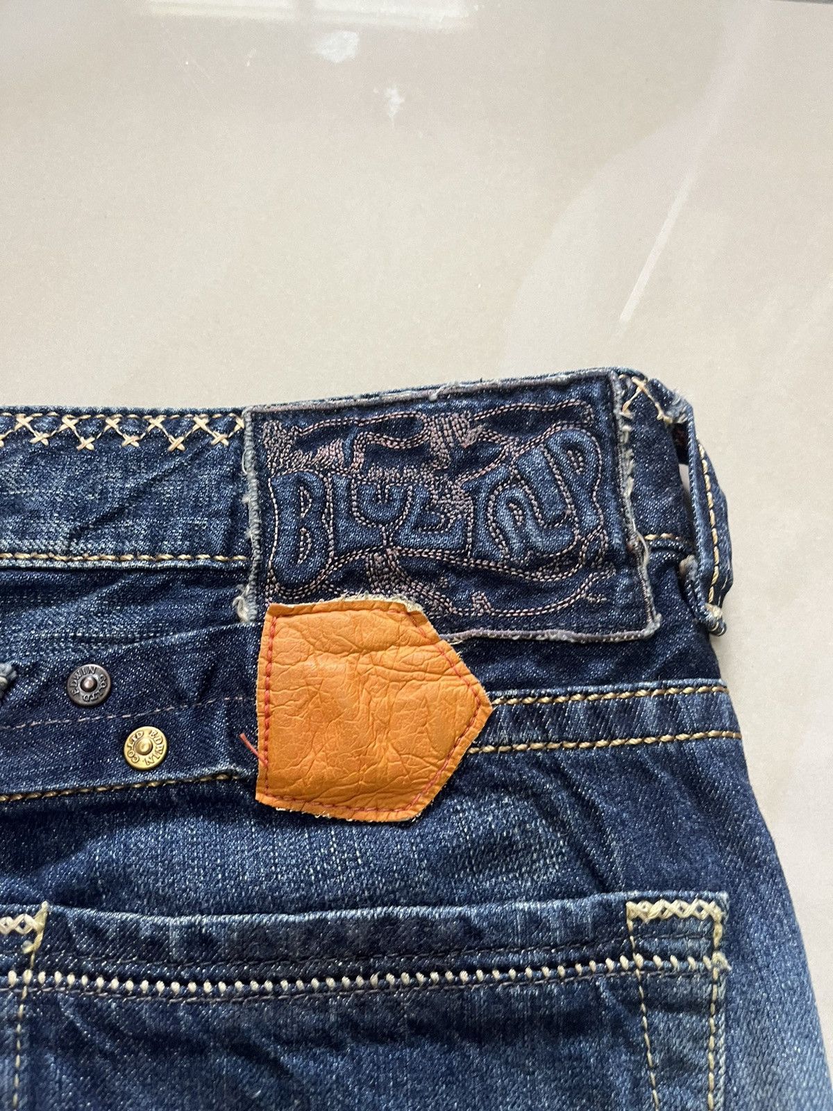 Edwin Flare Jeans Edwin blue trip distressed faded low rise F1 Size US 31 - 14 Thumbnail