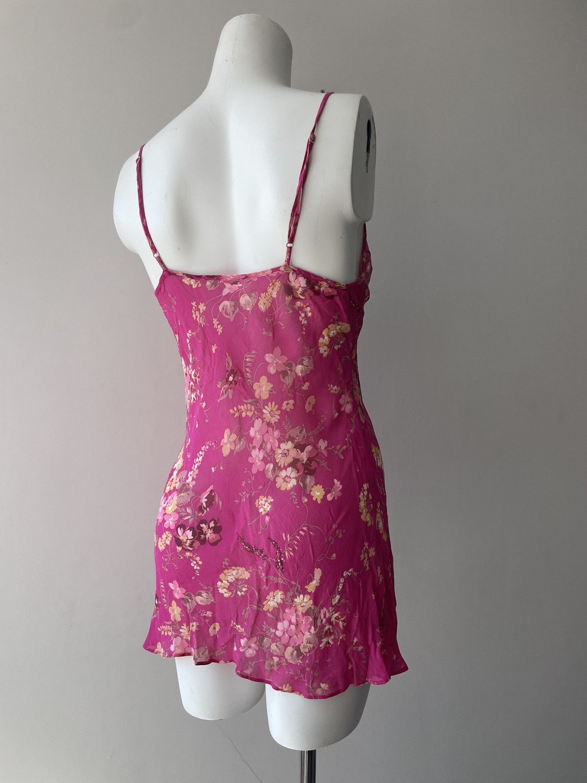 Vintage y2k silk dress Size L / US 10 / IT 46 - 12 Thumbnail