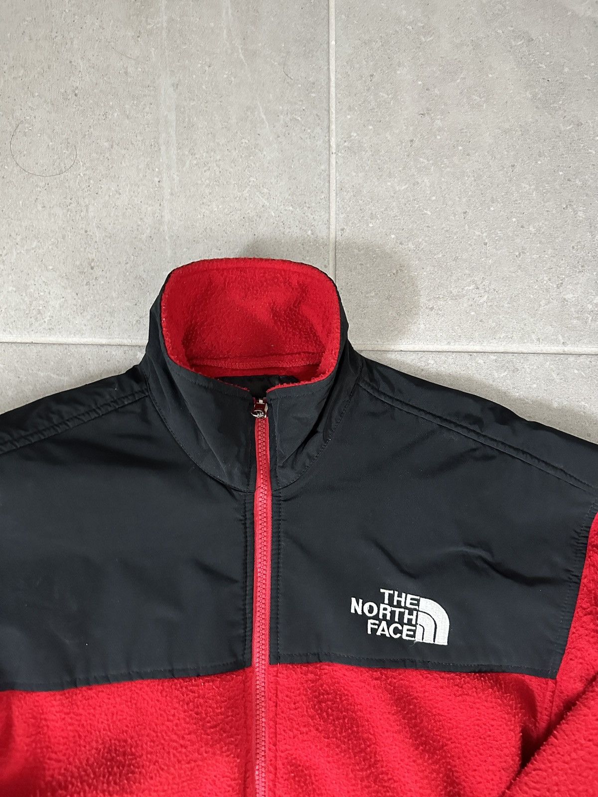The North Face × Vintage The North Face Red Fleece GORE-TEX Jacket Size US L / EU 52-54 / 3 - 2 Thumbnail