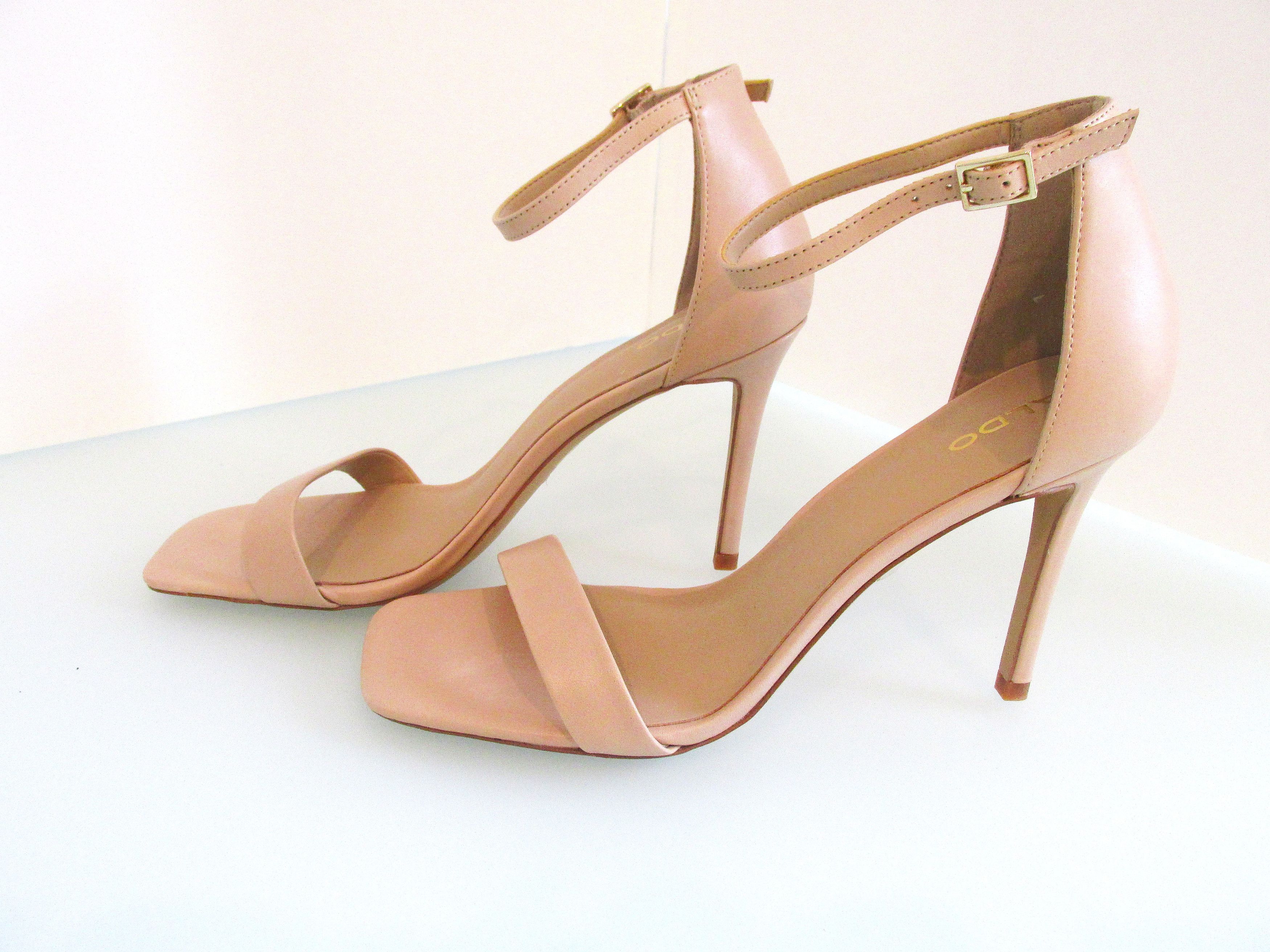 Aldo Aldo (Afendaven) Women's Open Toe Dress Heels Size 8M Size US 8 / IT 38 - 3 Thumbnail