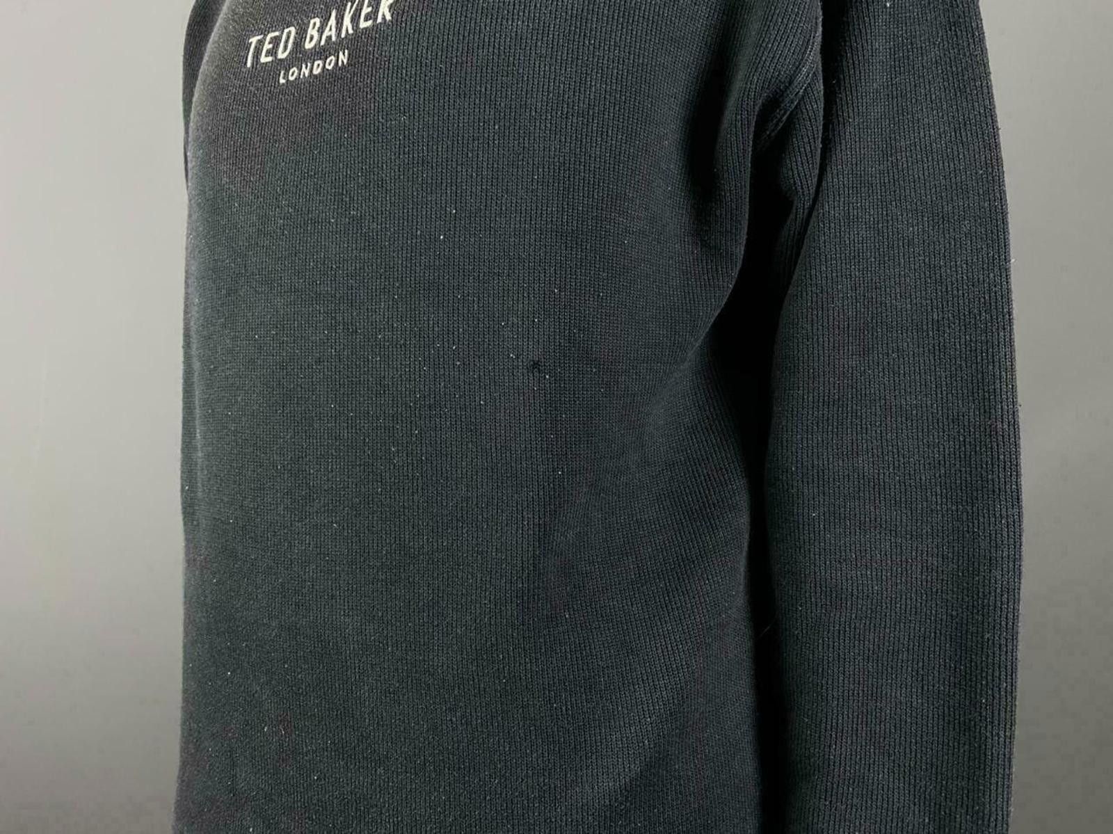 Ted Baker Men Ted Baker London Black Big Sweatshirt Sweater Size 3 Size US M / EU 48-50 / 2 - 4 Thumbnail