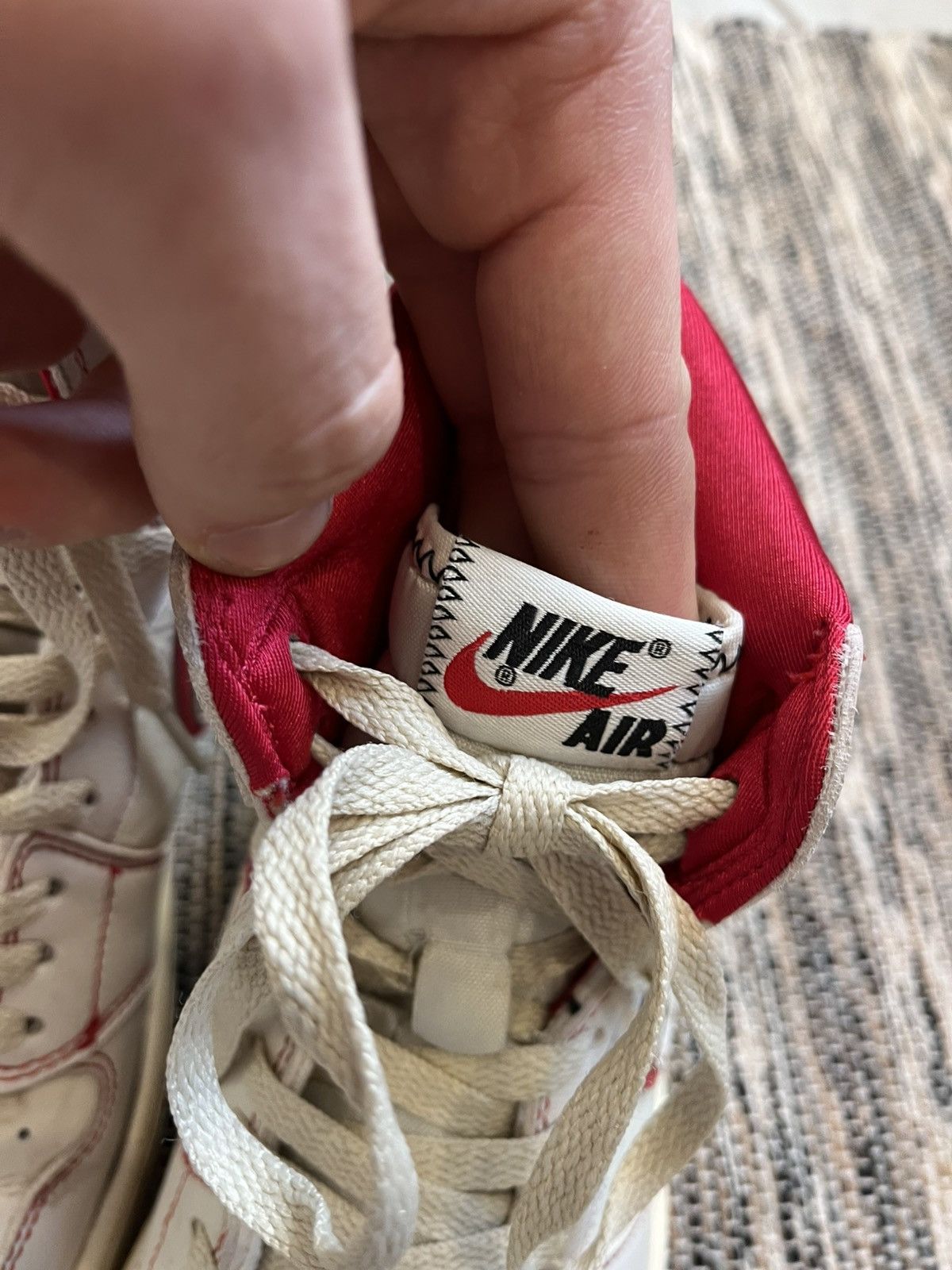 Jordan Brand × Nike × Vintage Nike Air Jordan 1 Retro High OG Phantom Leather sneakers Size US 8.5 / EU 41-42 - 8 Thumbnail