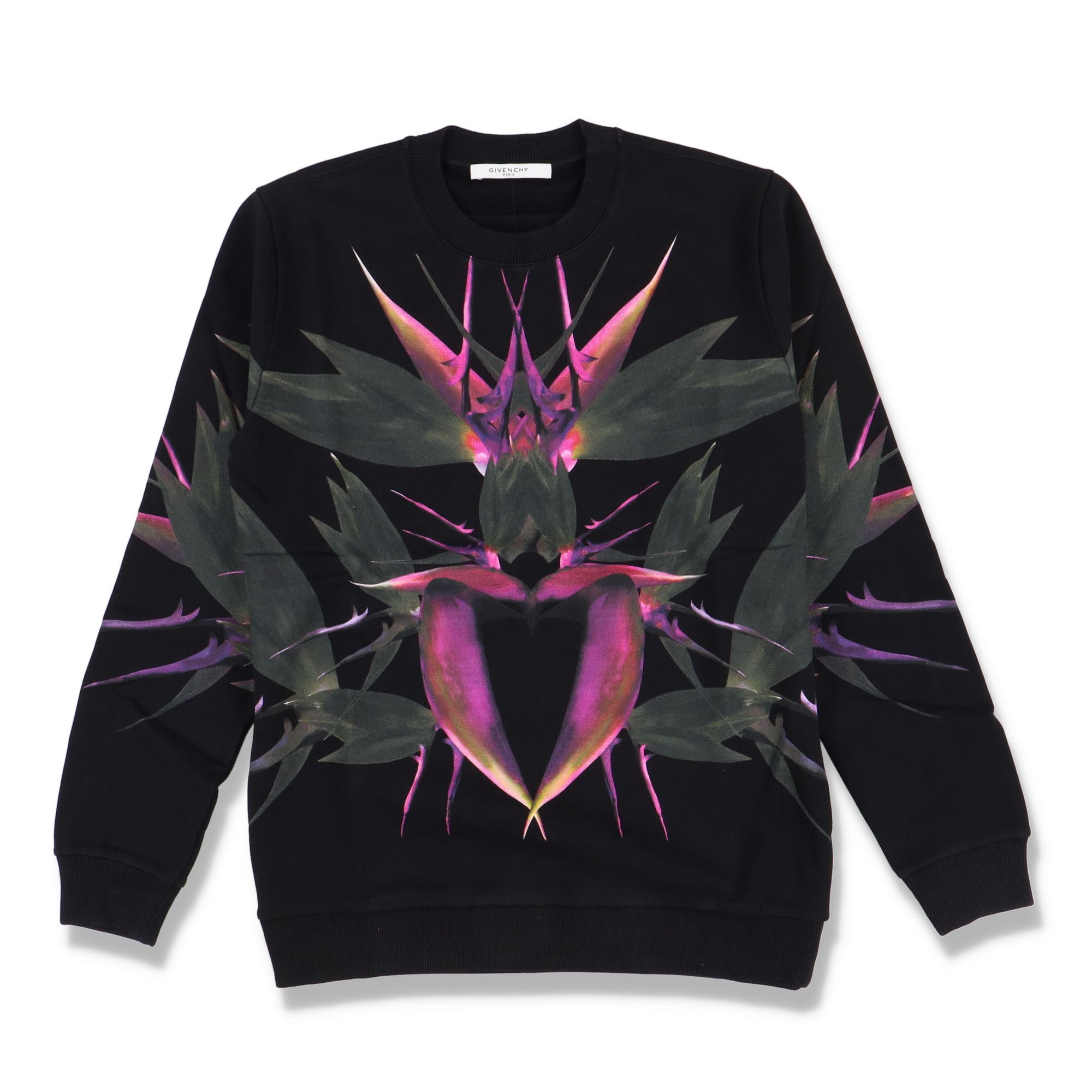 Givenchy Black Birds of Paradise Sweatshirt Size M / US 6-8 / IT 42-44 - 2 Thumbnail