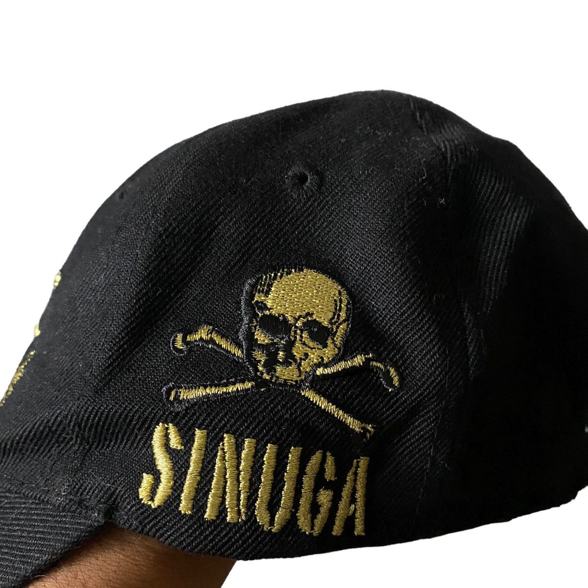 Japanese Brand Skull Sinuga Golden Hat Size ONE SIZE - 2 Thumbnail