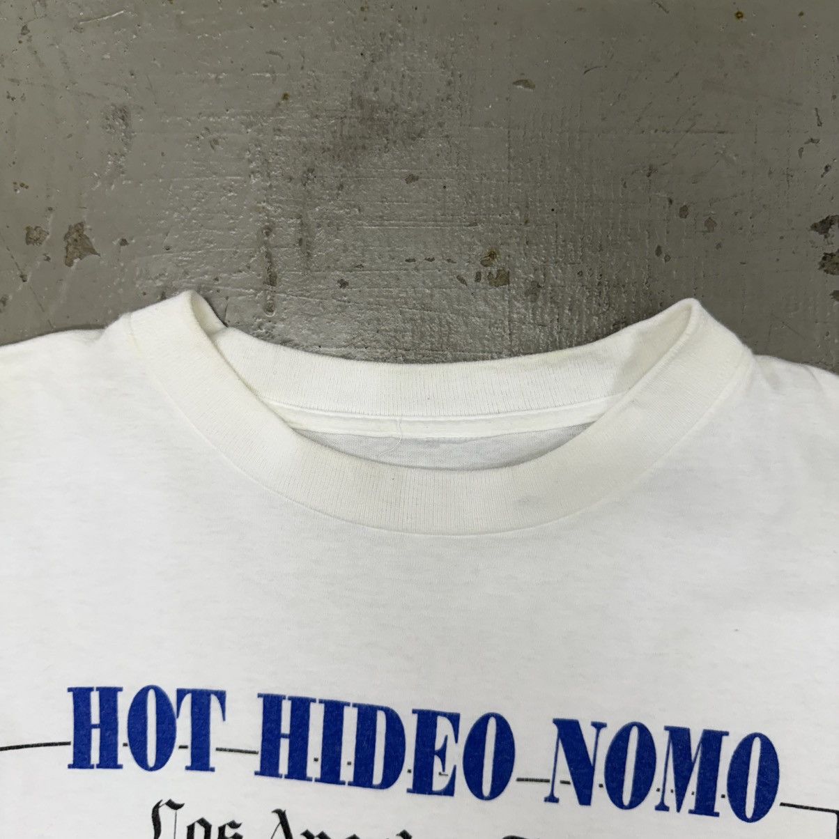 MLB Vintage Hideo Nomo Newspaper Print Tee Size US M / EU 48-50 / 2 - 4 Thumbnail