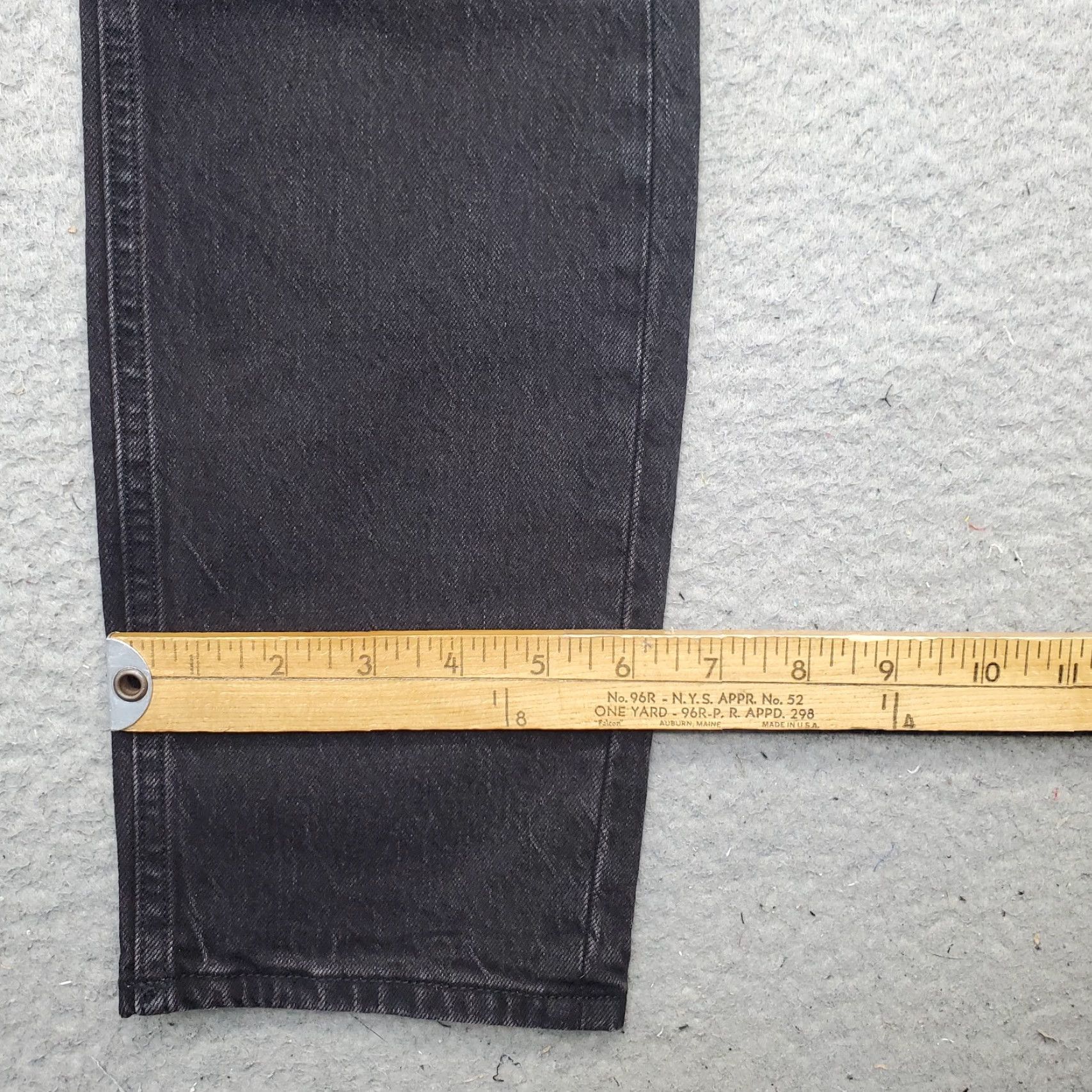 Abercrombie & Fitch Abercrombie & Fitch Curve Love Jeans Womens Size 27 black Denim High Rise Skinny Leg 5-Pocket Design Stretch Inseam 28.75" Dark Wash Cotton Size 27" / US 4 / IT 40 - 5 Thumbnail