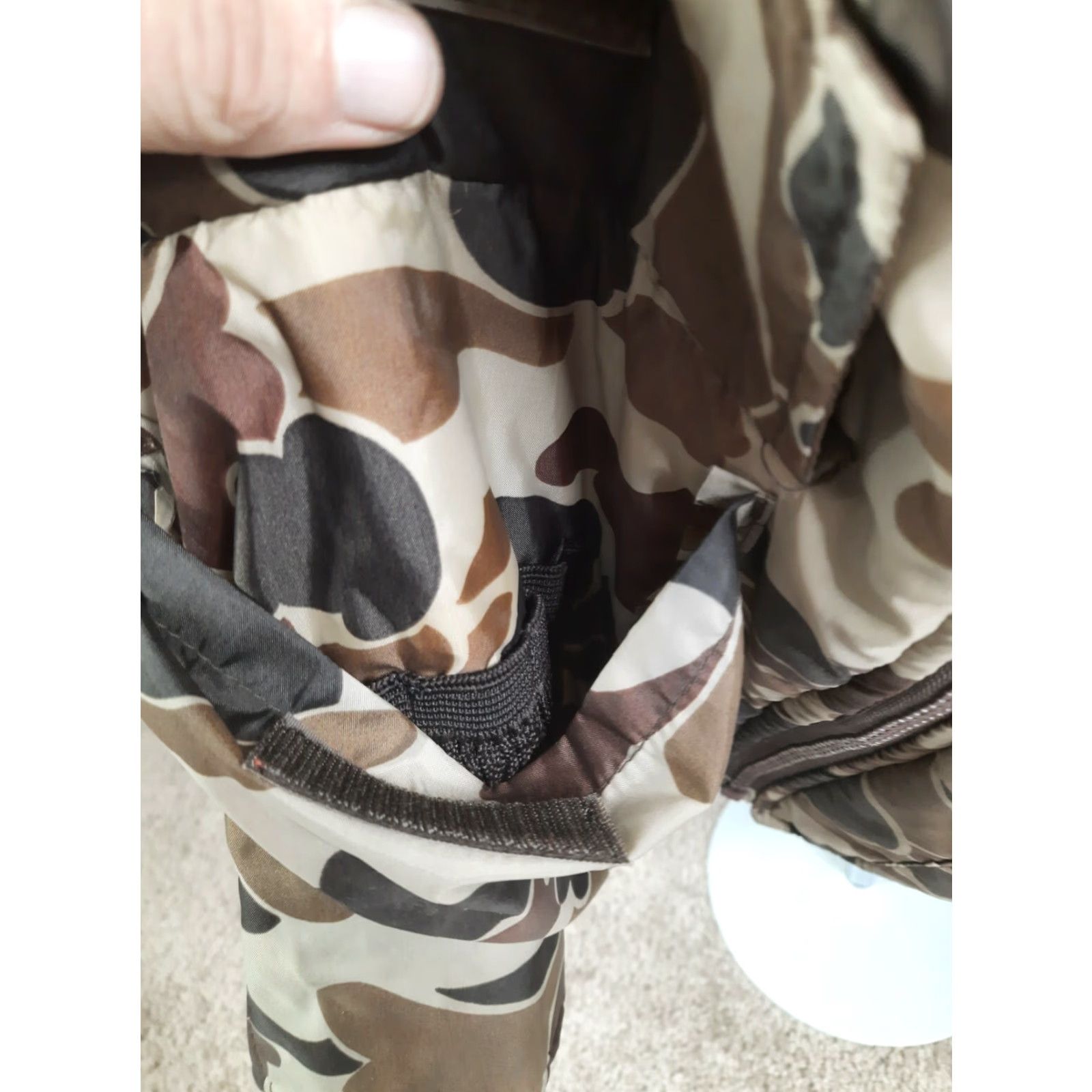 Vintage VINTAGE Reversible Camo Bomber Jacket Coat Shell Holder Pocket Men's Large Size US L / EU 52-54 / 3 - 2 Thumbnail