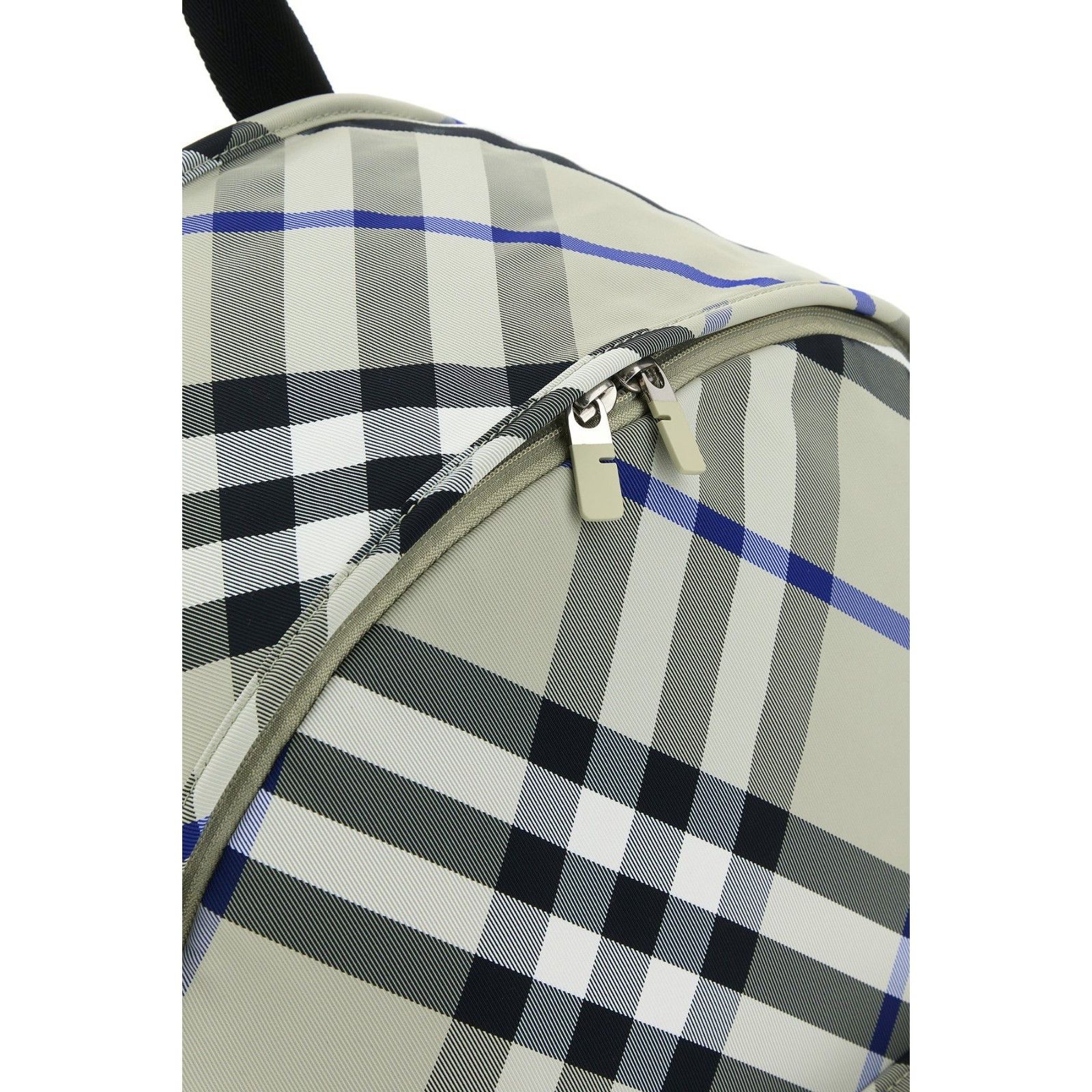 Burberry BURBERRY Shield Check Beige Nylon Backpack New And Authentic Size ONE SIZE - 4 Thumbnail