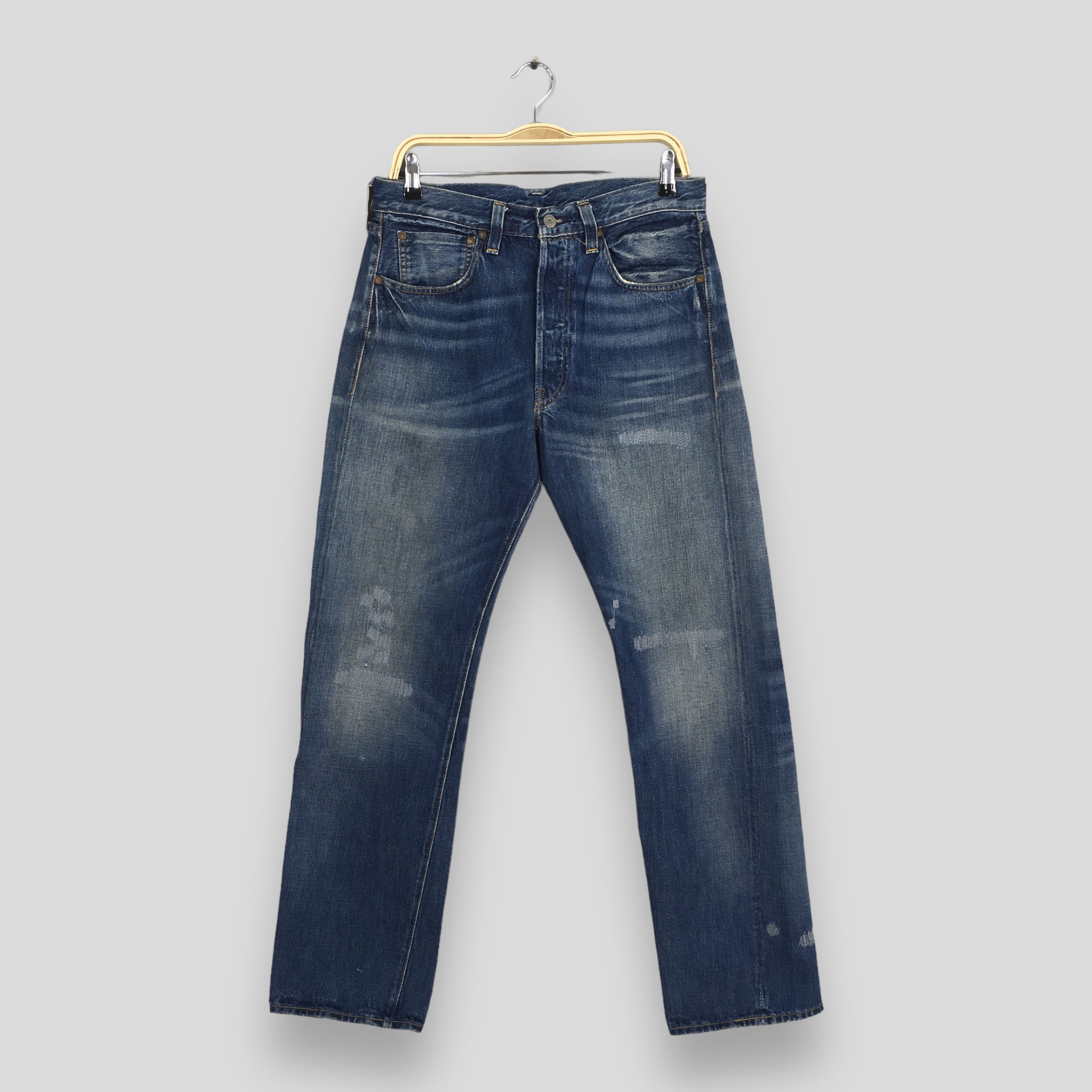 image of Jean x Levis Size 32X31 Vintage Levis 501Xx Lvc Japan Selvedge Denim in Blue, Men's