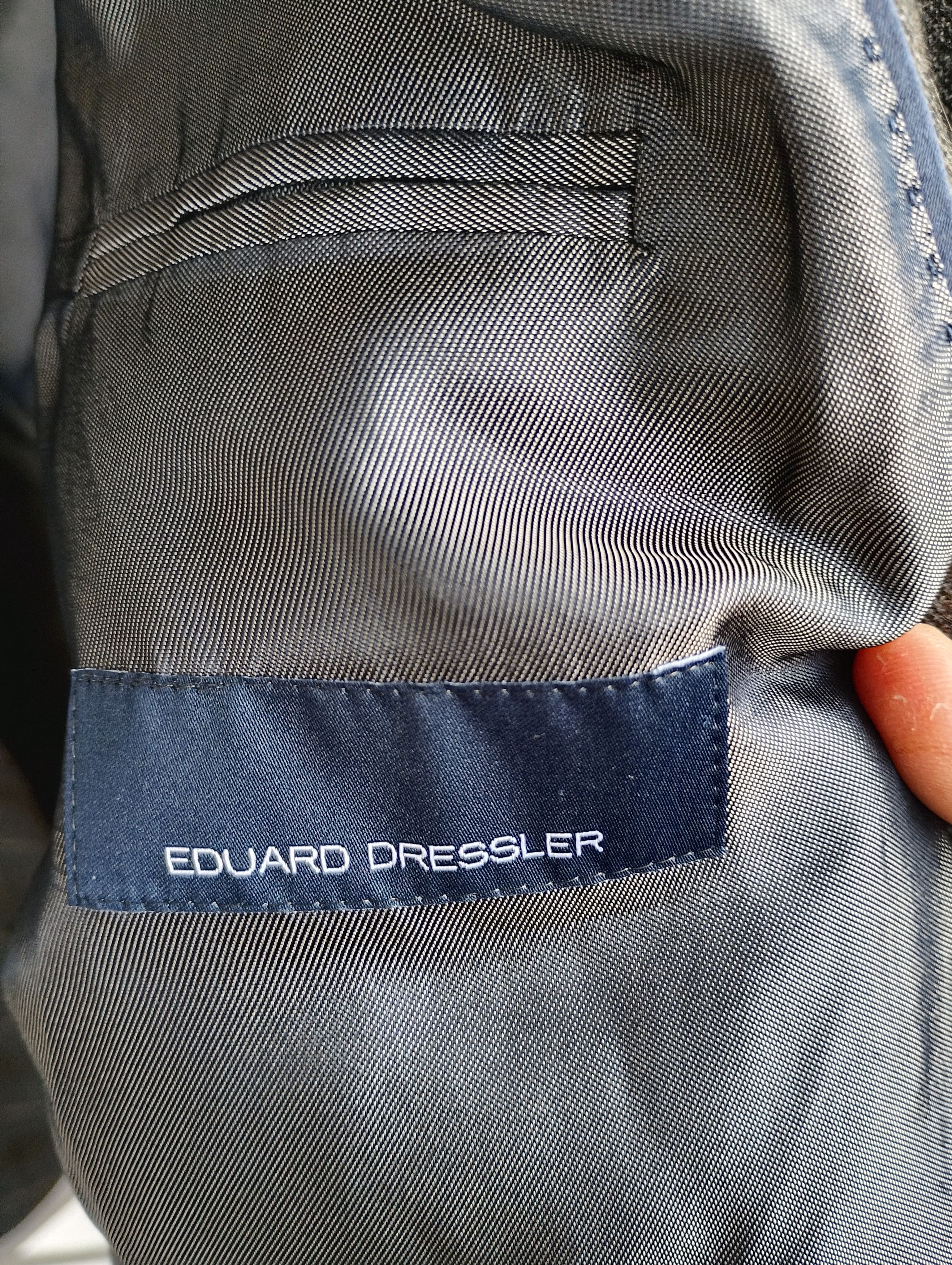 Swagger Eduard Dressler Loro Piana Super120's Wool Blazer 52 Size 52S - 10 Thumbnail