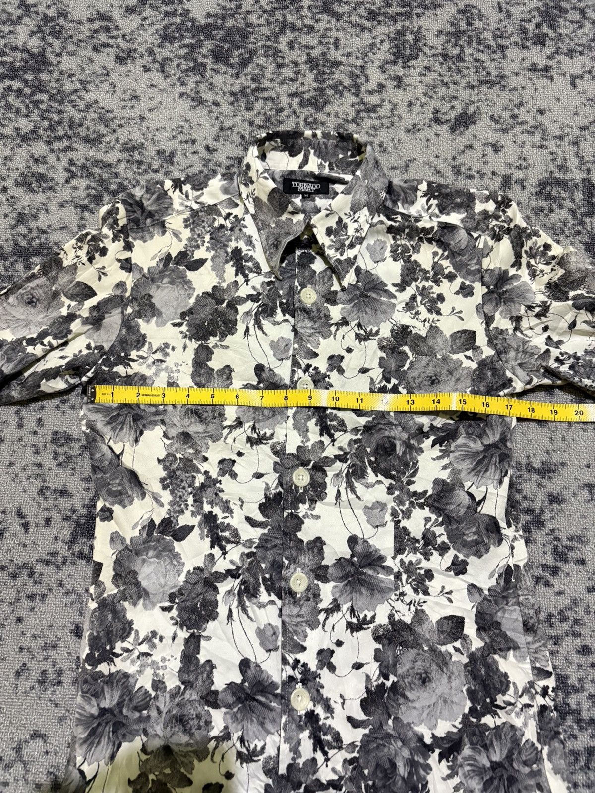 If Six Was Nine × Japanese Brand × Tornado Mart Tornado Mart button pattern flowers shirt Size US M / EU 48-50 / 2 - 9 Thumbnail