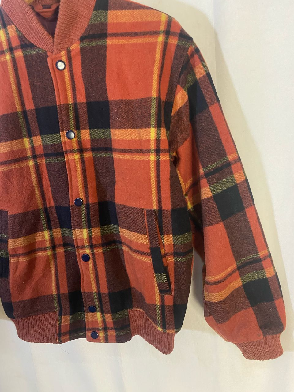 Japanese Brand × Vintage Vintage Japanese brand snap button wool jacket Size US M / EU 48-50 / 2 - 3 Thumbnail