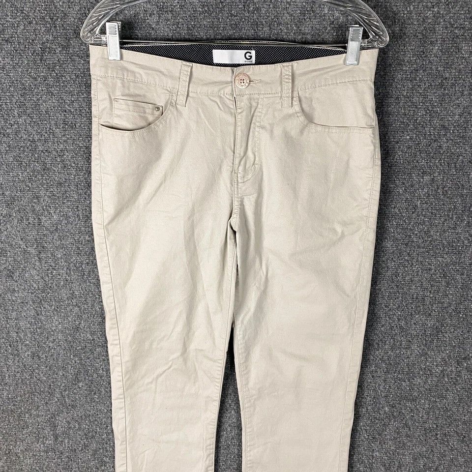 Guess Guess Chino Pants 30x32 Men's Slim Fit Beige Cotton Adults Size US 30 / EU 46 - 2 Thumbnail
