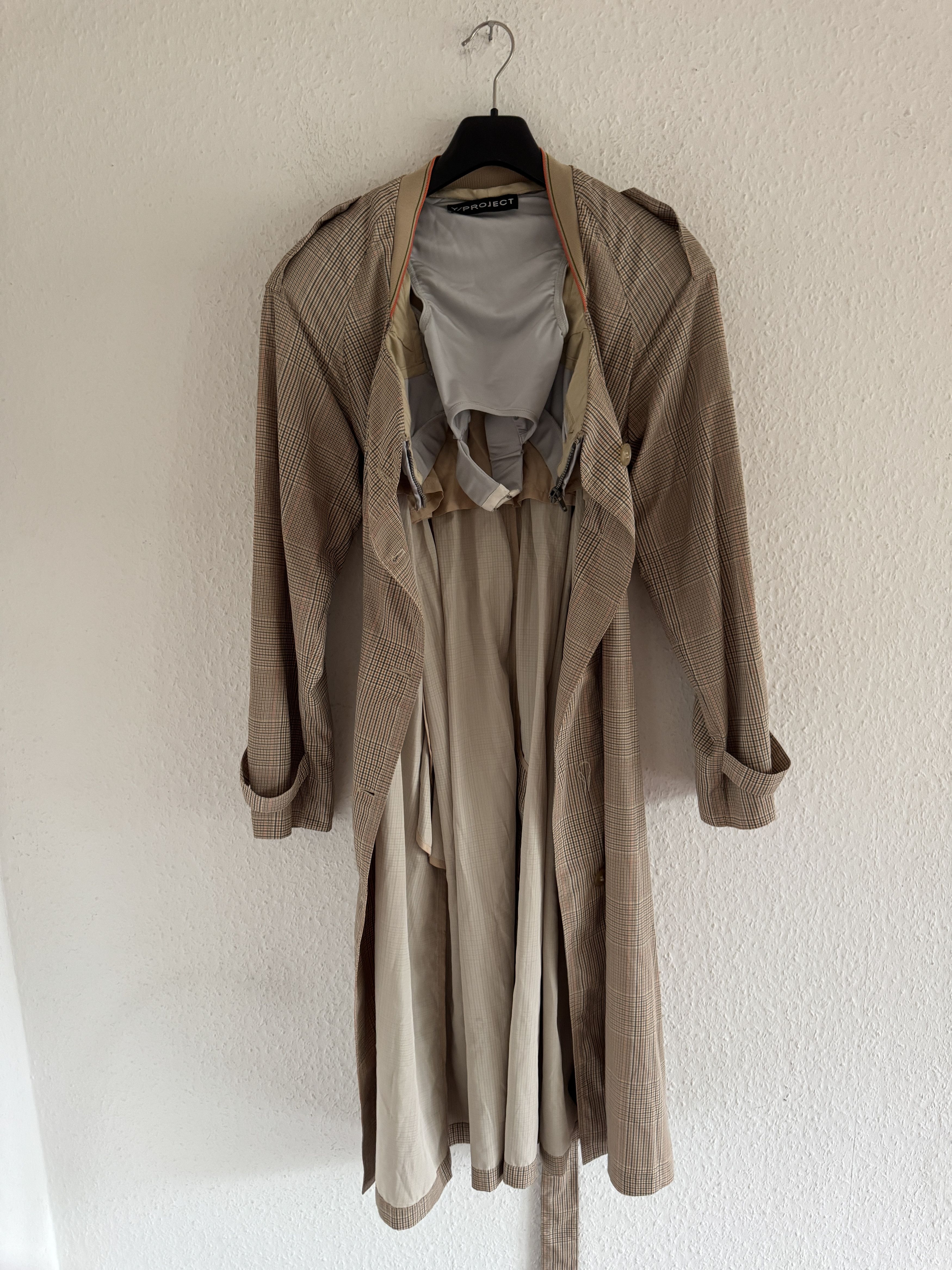 Y/Project Experimental Hybrid Trench Coat (Sample) Size US XL / EU 56 / 4 - 14 Thumbnail