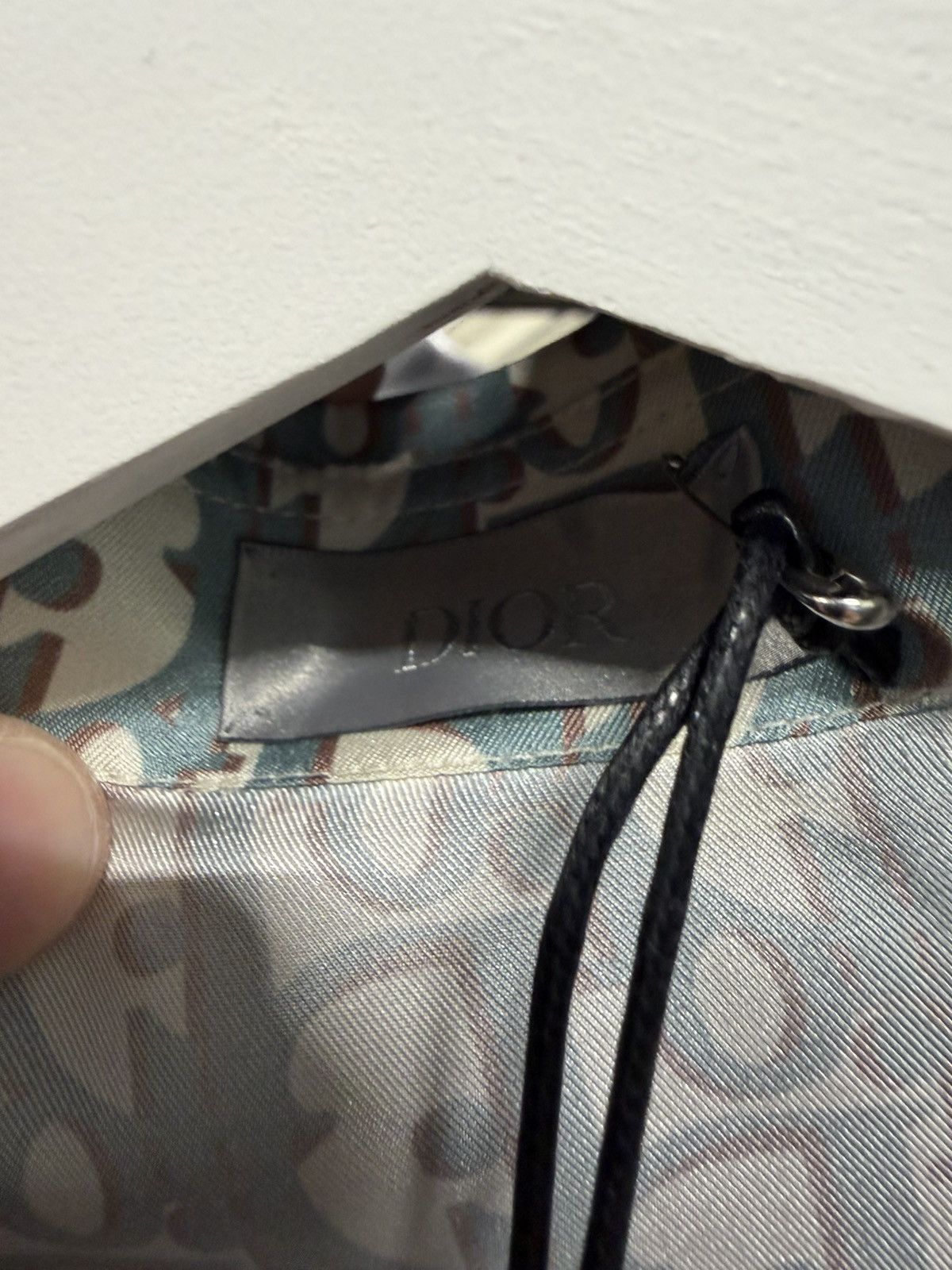 Dior Dior Oblique Monogram Silk Shirt NEW 1800$ Size US M / EU 48-50 / 2 - 2 Thumbnail