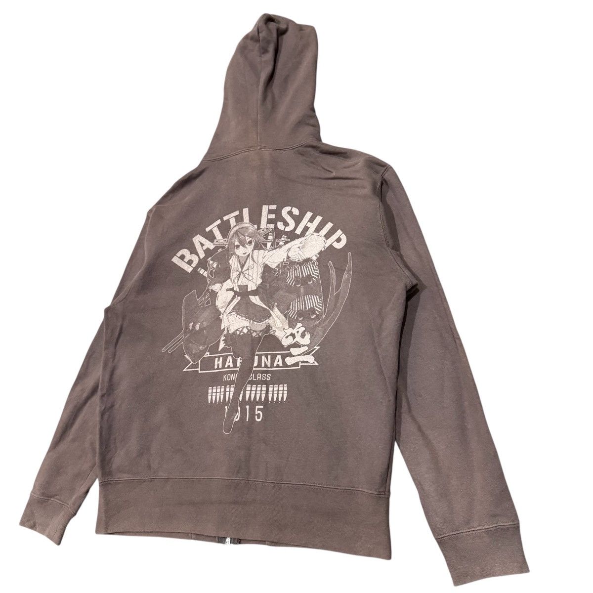 Anime Vintage KanColle Haruna Battleship Hoodie – Cospa Nijigen Size US M / EU 48-50 / 2 - 2 Thumbnail