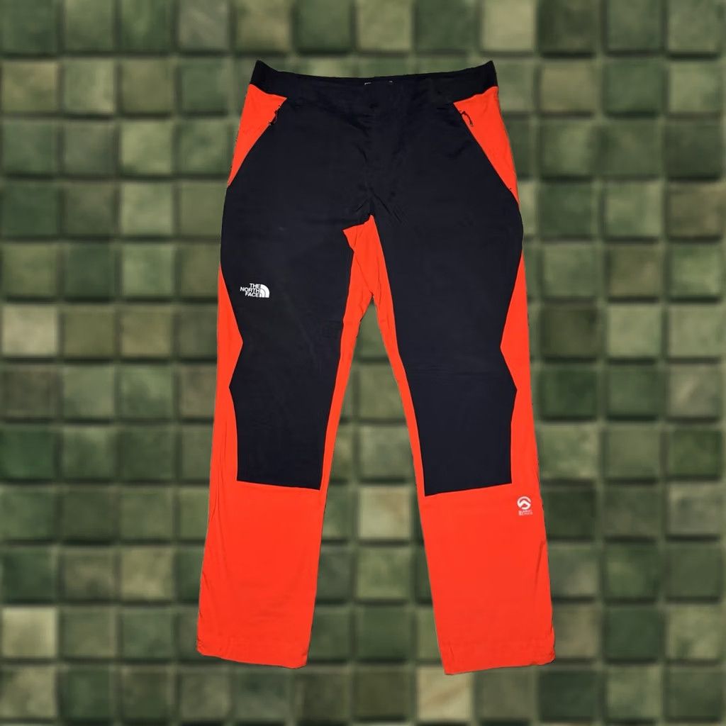 The North Face The North Face Summit Series L Mens 38 Regular Fit Orange Black Hiking Pants Size US 38 / EU 54 - 1 Thumbnail