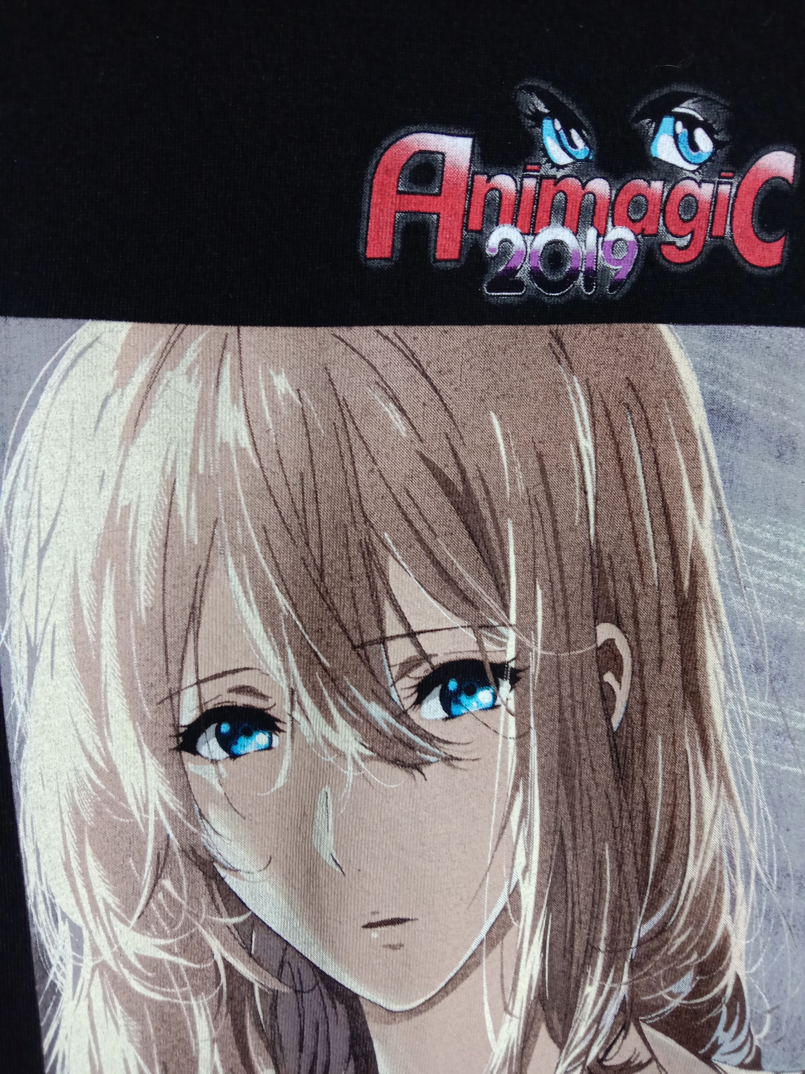 Anime Tshirt Animagic Violet Evergarden 2019 Tシャツ ヴァイオレット・エヴァーガーデン Size US XL / EU 56 / 4 - 4 Thumbnail