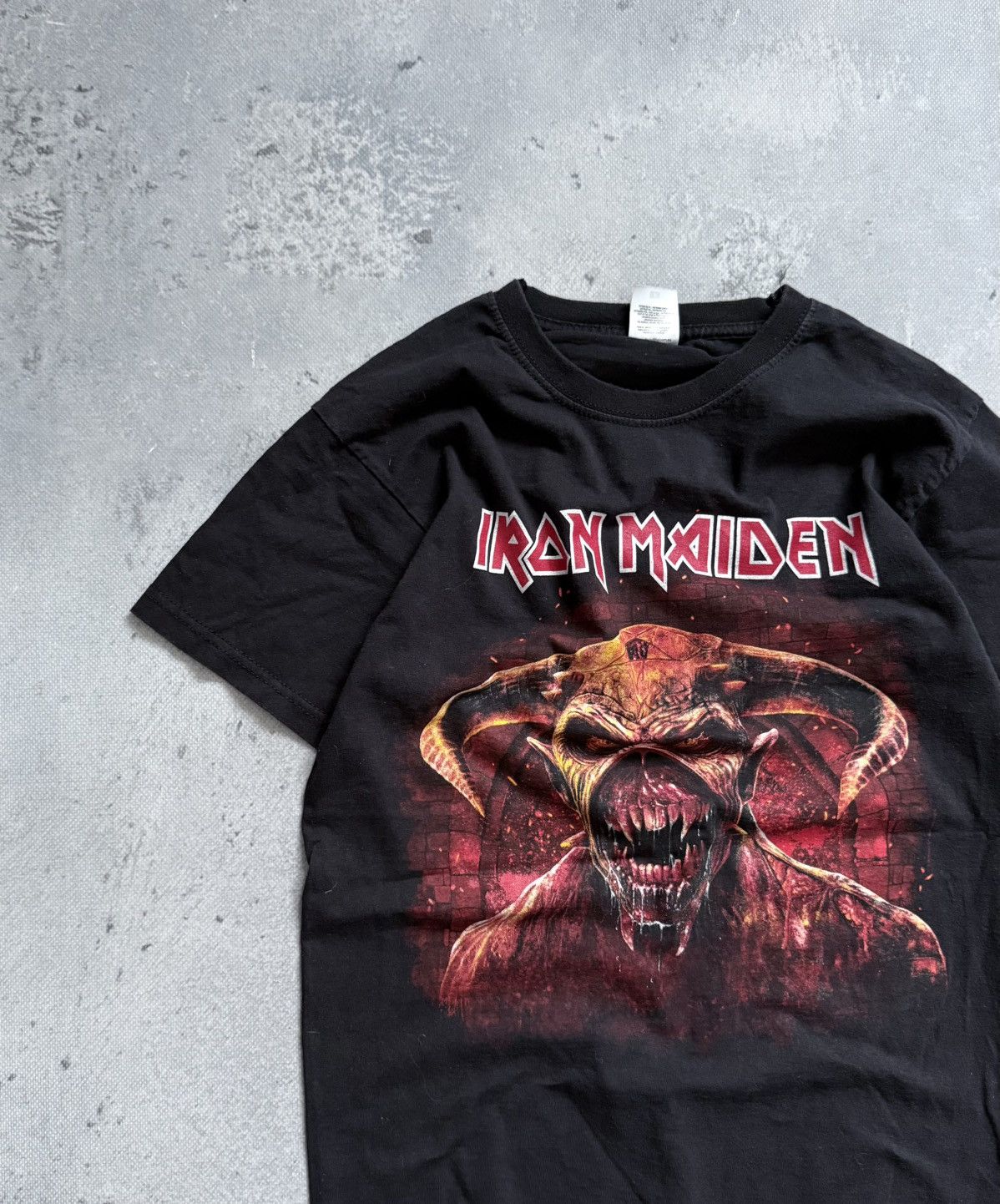 Band Tees × Vintage Iron Maiden Y2K avantgarde streetwear T-shirt Size US S / EU 44-46 / 1 - 7 Thumbnail