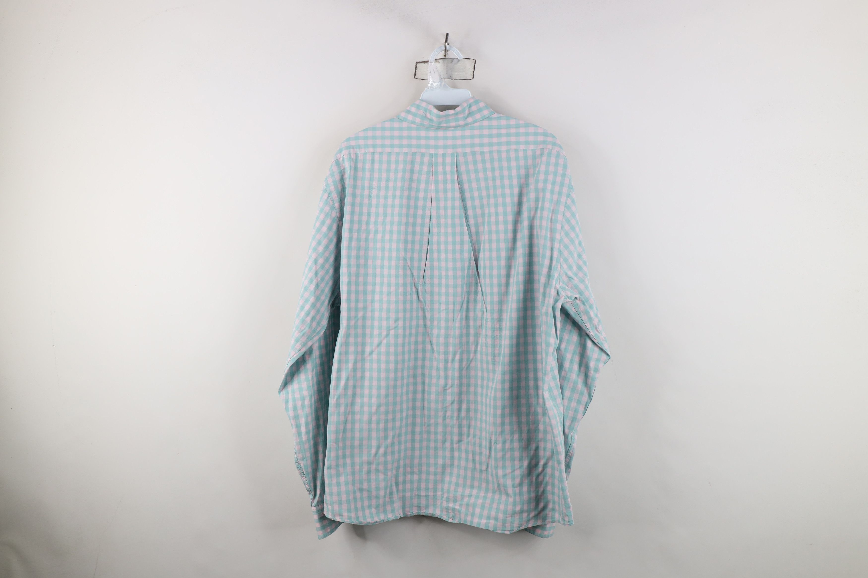 Brooks Brothers Brooks Brothers Cotton Button Down Shirt Pink Plaid OCBD Size US L / EU 52-54 / 3 - 9 Thumbnail