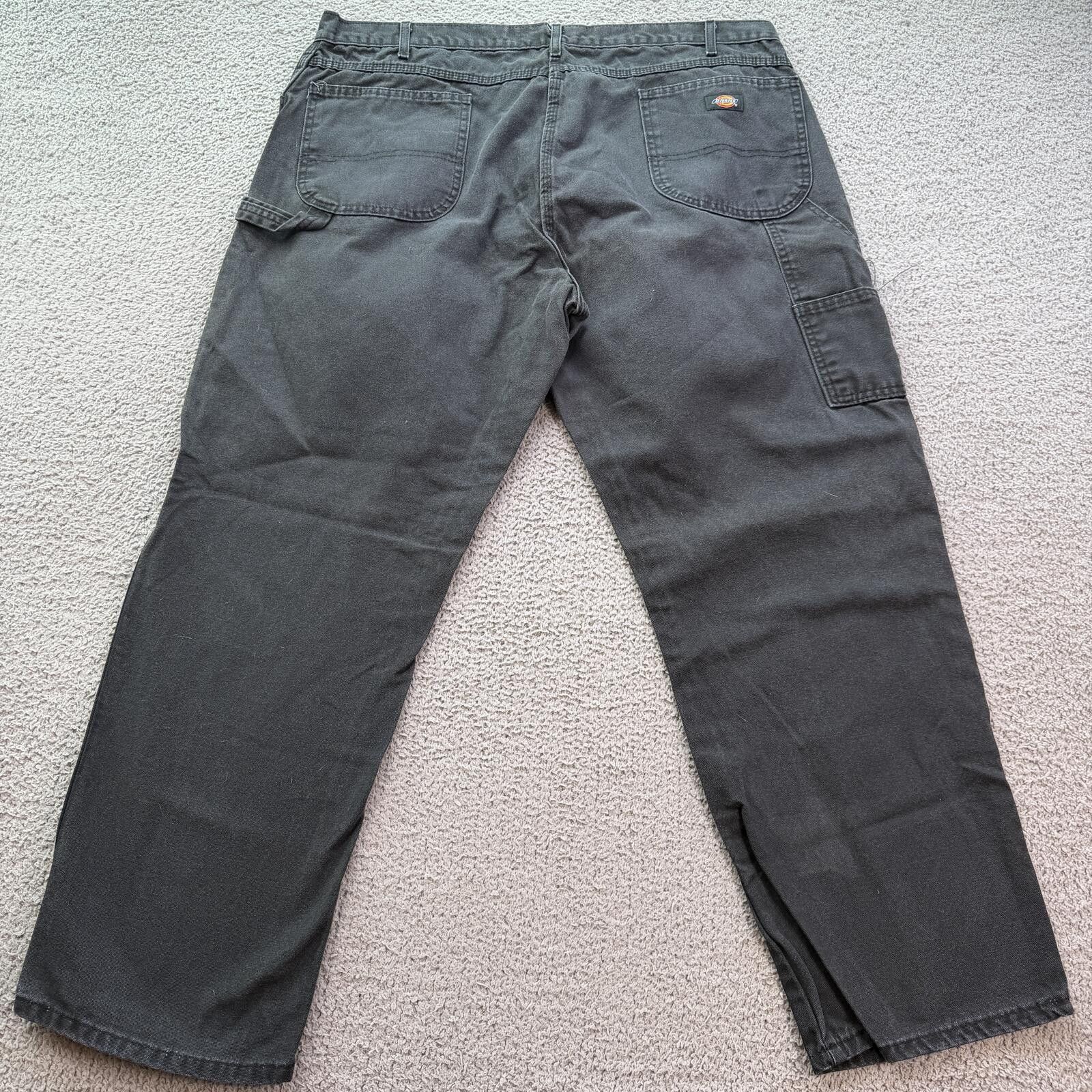 Dickies Vintage Dickies Carpenter Pants Black Baggy Skater 42x32 Size US 42 / EU 58 - 2 Thumbnail
