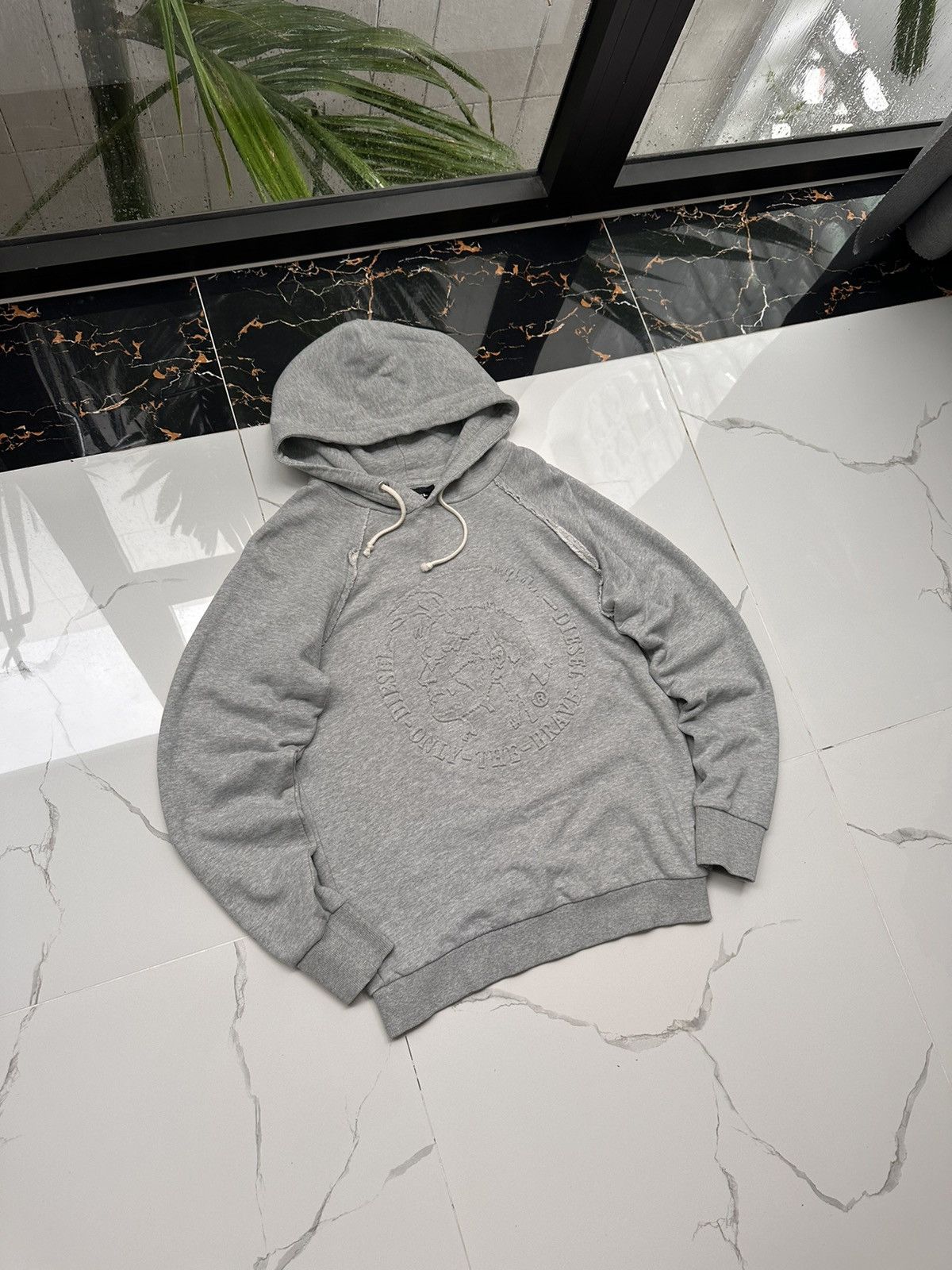Diesel × Vintage DIESEL VINTAGE BIG LOGO STREETWEAR HOODIE Size US M / EU 48-50 / 2 - 1 Thumbnail