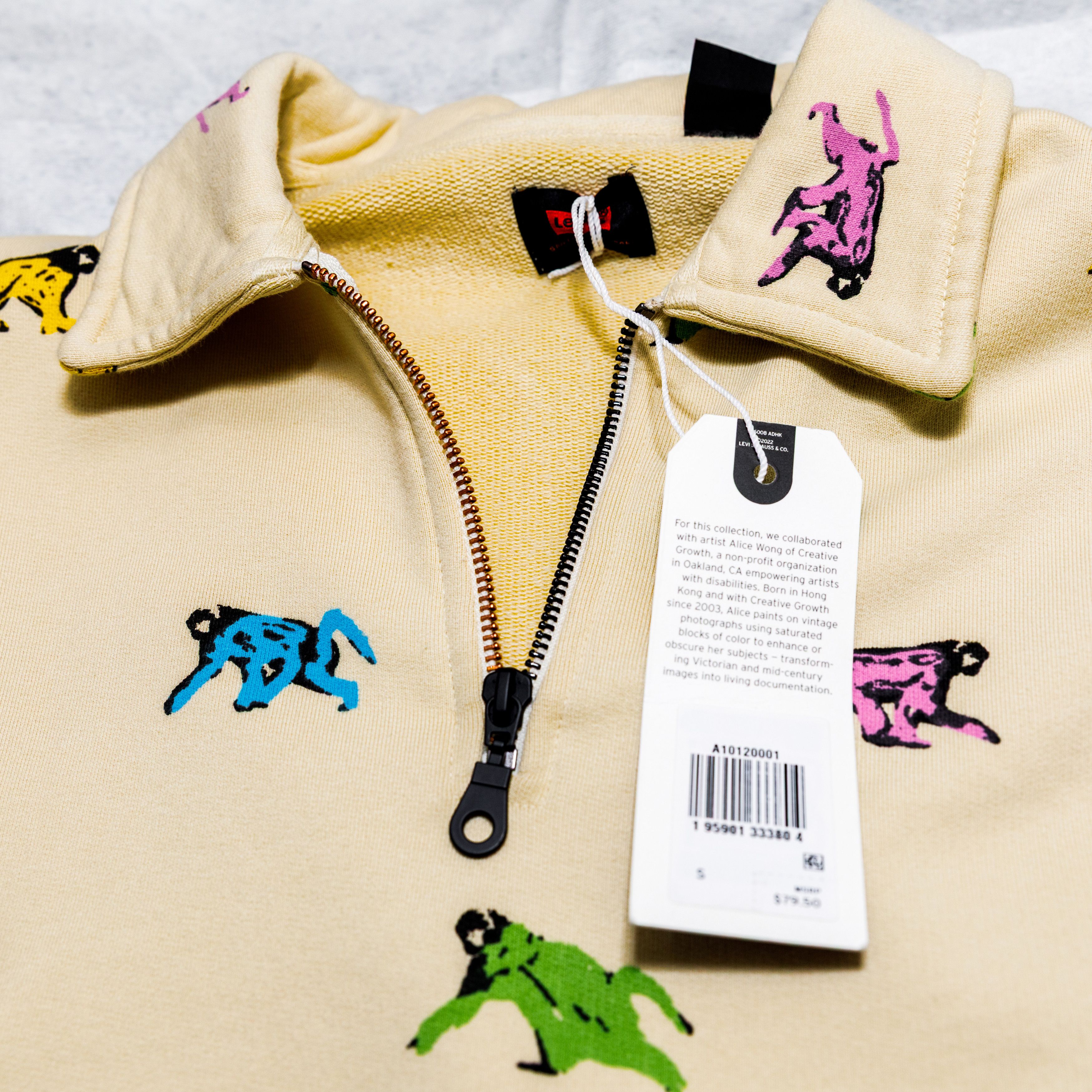 Levi's Levi’s x Creative Growth Skate SweatShirt Monkeys Small Size US S / EU 44-46 / 1 - 4 Thumbnail
