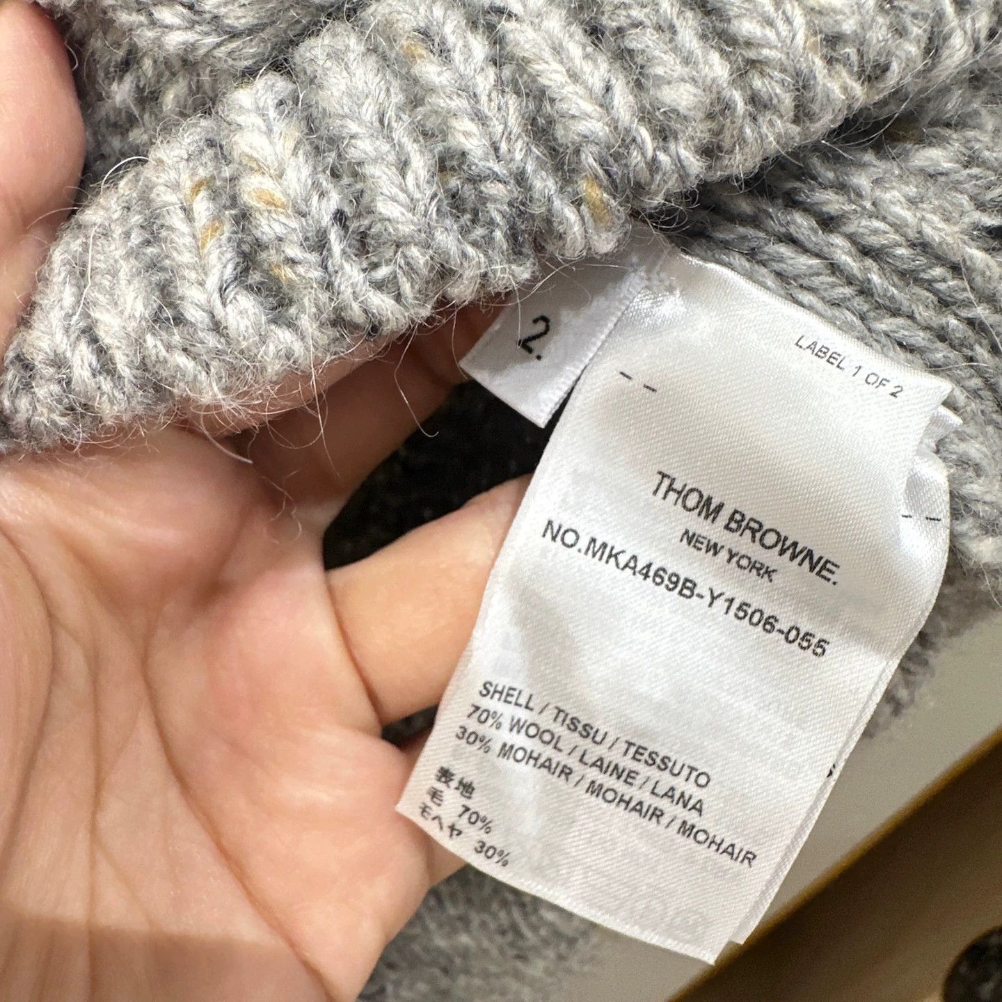 Thom Browne Thom Browne Apr299 Striped LS Sweater Size 2 Size XS / US 0-2 / IT 36-38 - 4 Thumbnail