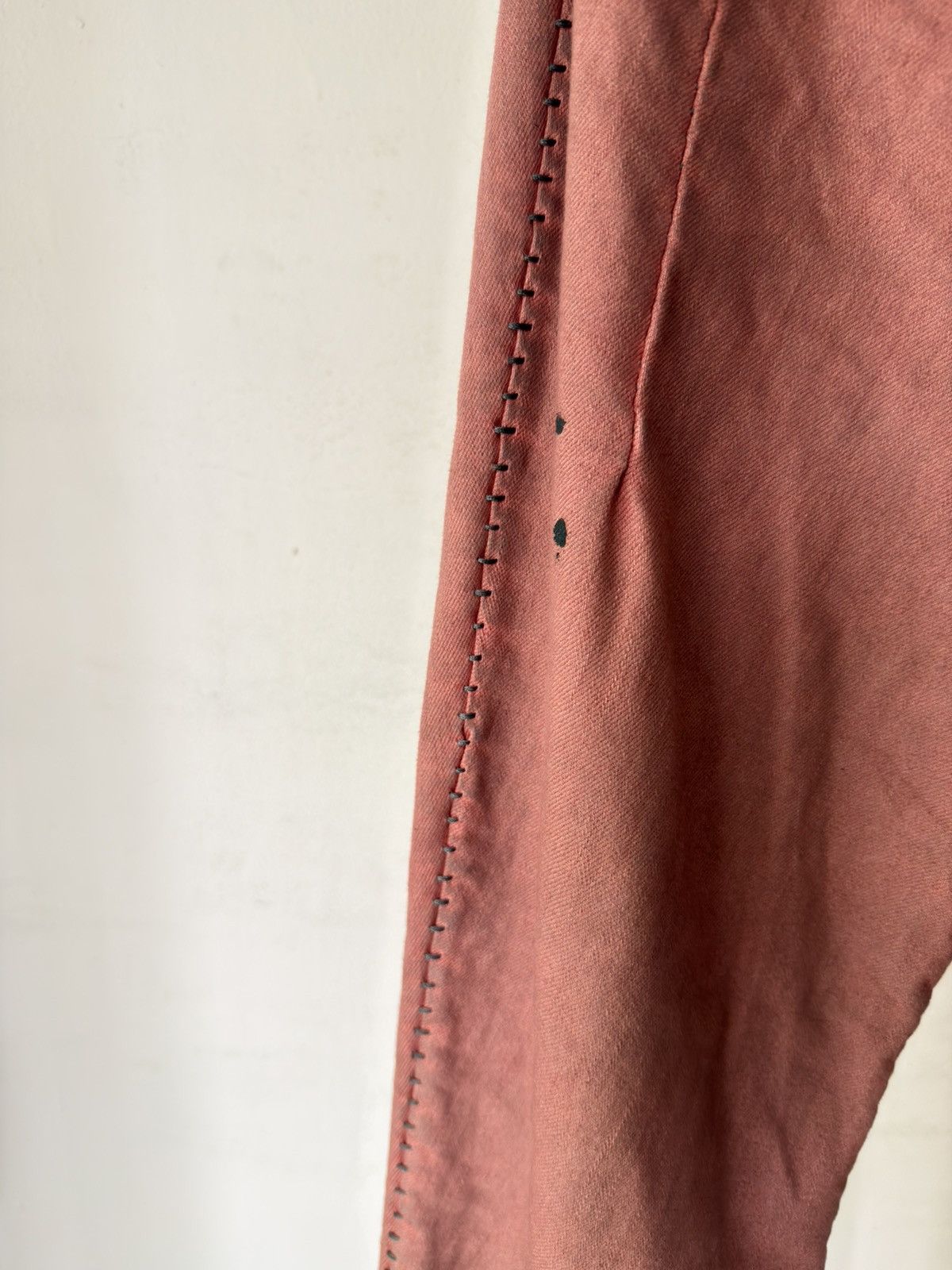 Boris Bidjan Saberi Boris Bidjan Saberi PH13 HS Handstitched Orange Pants Size US 34 / EU 50 - 6 Thumbnail