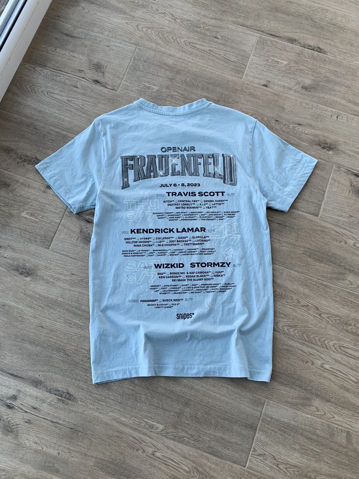 Rap Tees × Vintage 🔥OPEN AIR FRAUENFELD 2023 TEE Size US S / EU 44-46 / 1 - 1 Thumbnail