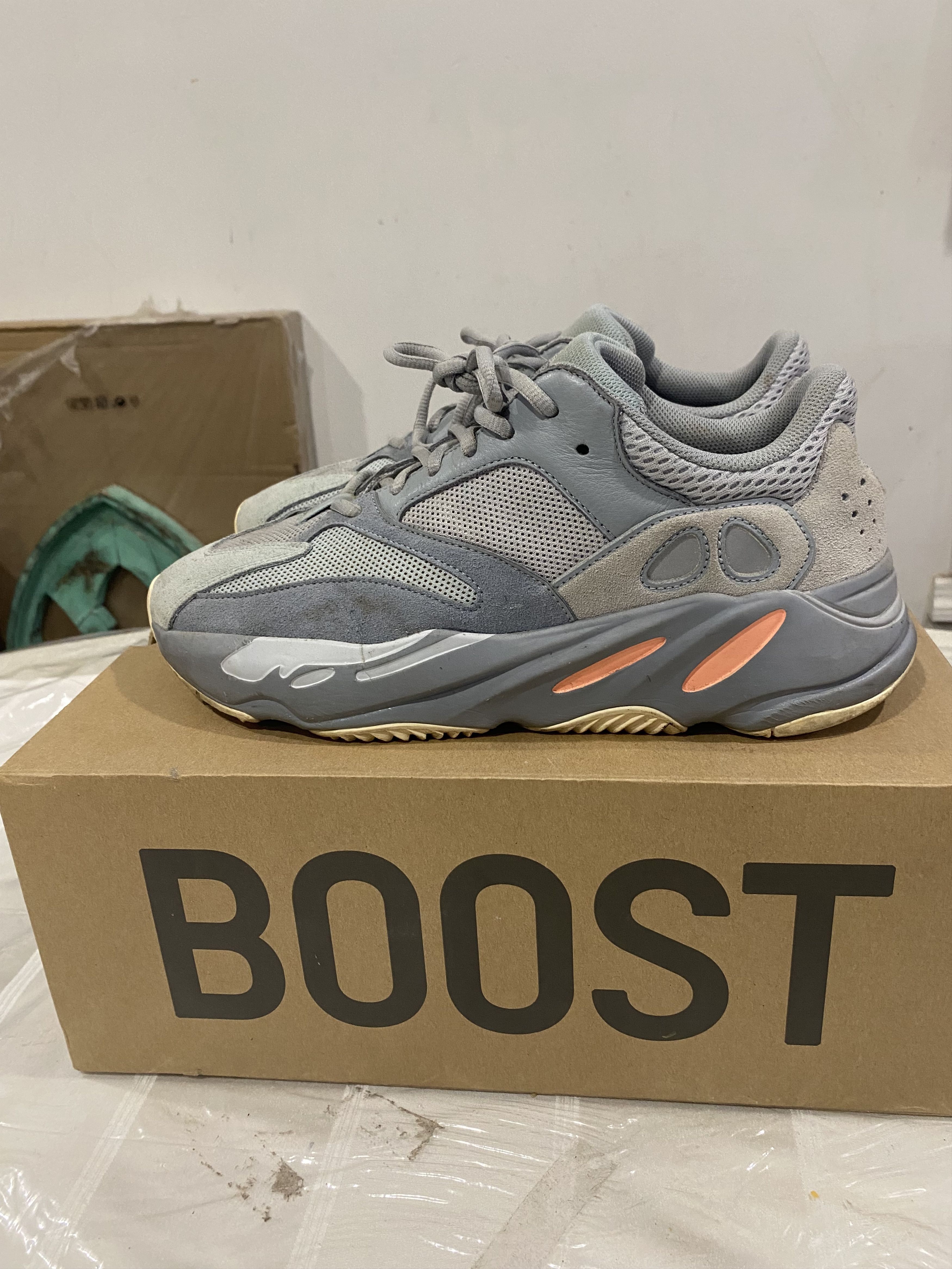 Yeezy YEEZY BOOST 700 INERTIA Size US 11 / EU 44 - 3 Thumbnail