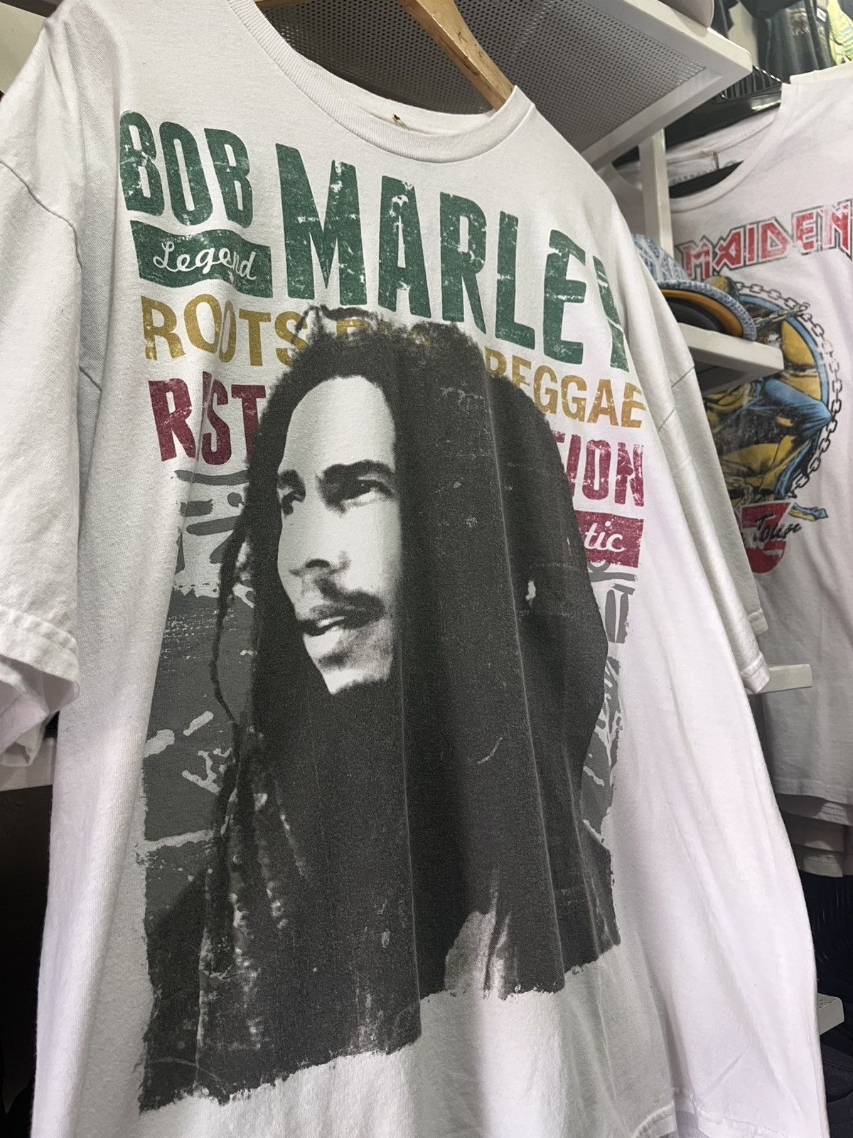 Bob Marley Bob Marley Reggae Rasta Legend Shirt RRU Root Dancehall Zion Size US XXL / EU 58 / 5 - 3 Thumbnail