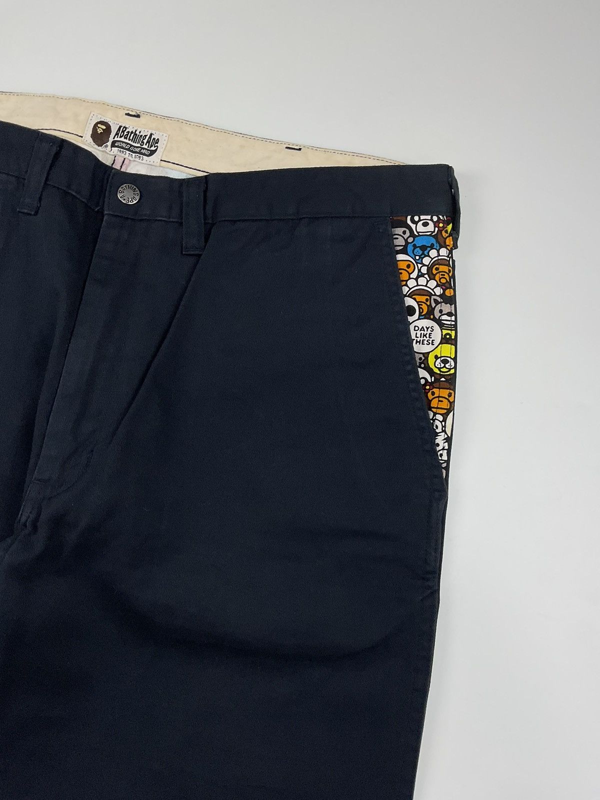 Bape OG Bape Baby Milo Chino Pants Size US 36 / EU 52 - 4 Thumbnail
