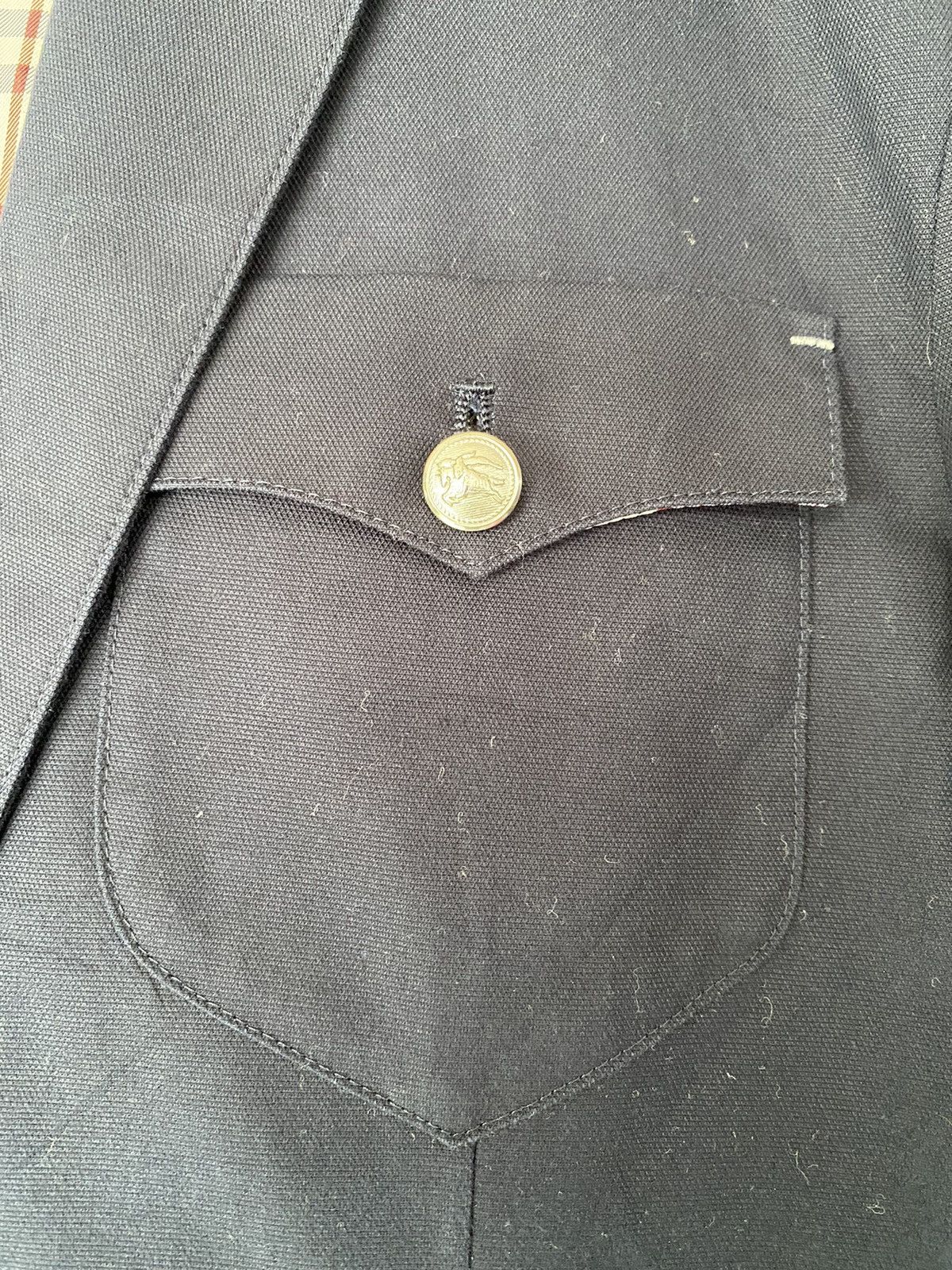 Burberry BURBERRY PROSUM Blazer Dark Blue Size 42S - 20 Thumbnail